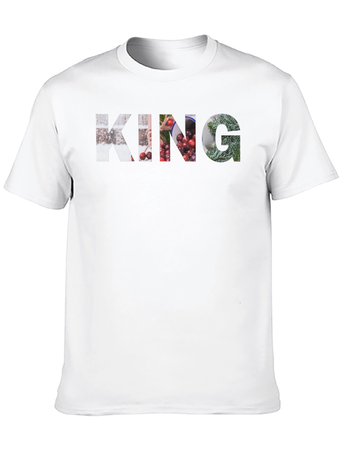 King Graphic Black T-Shirt