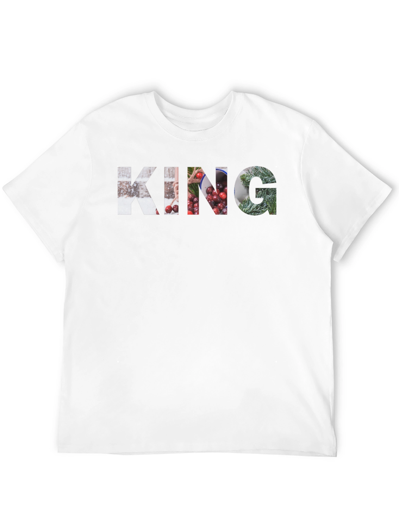King Graphic Black T-Shirt