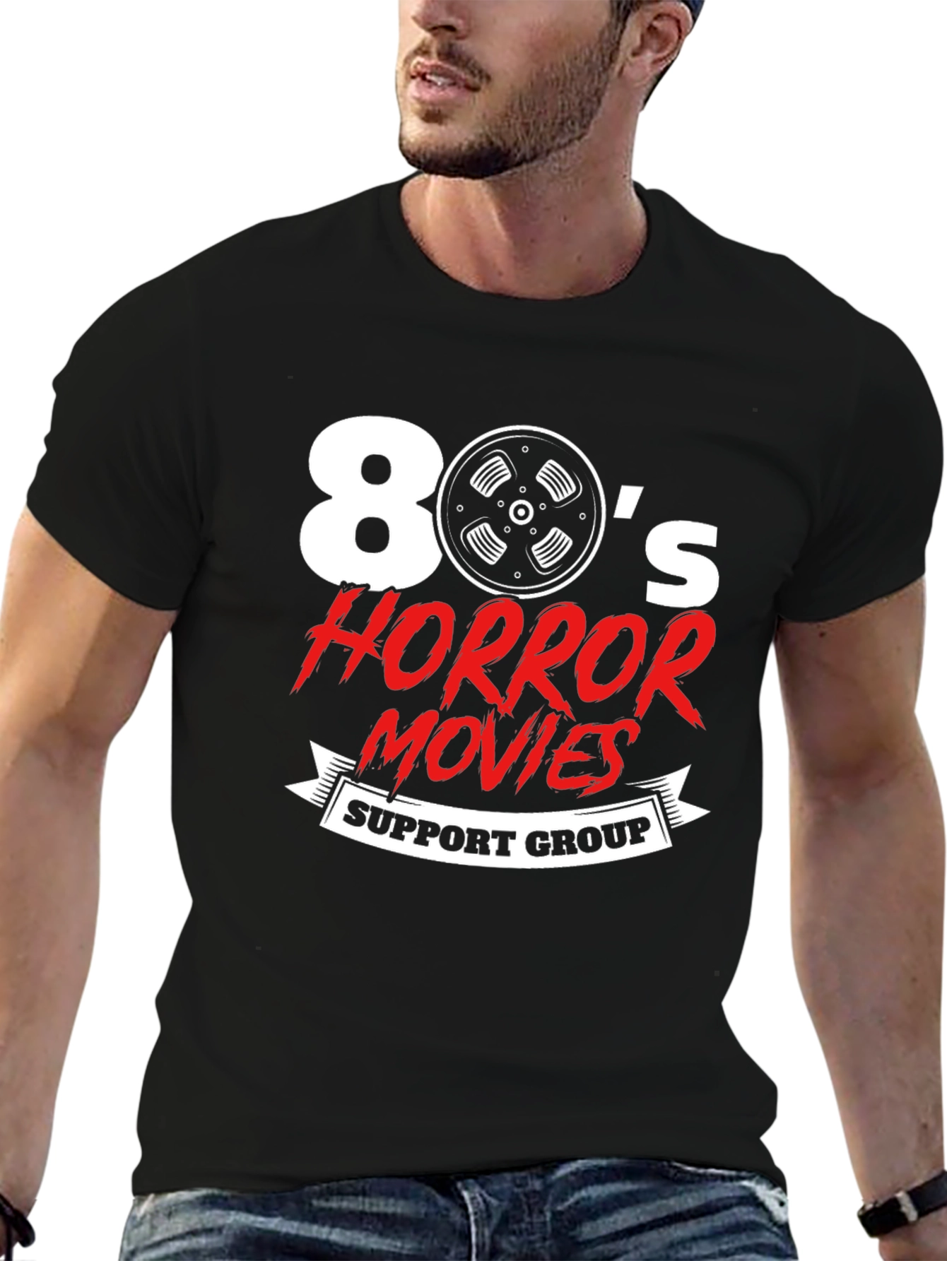 80s Horror Movie Support Group T-Shirt