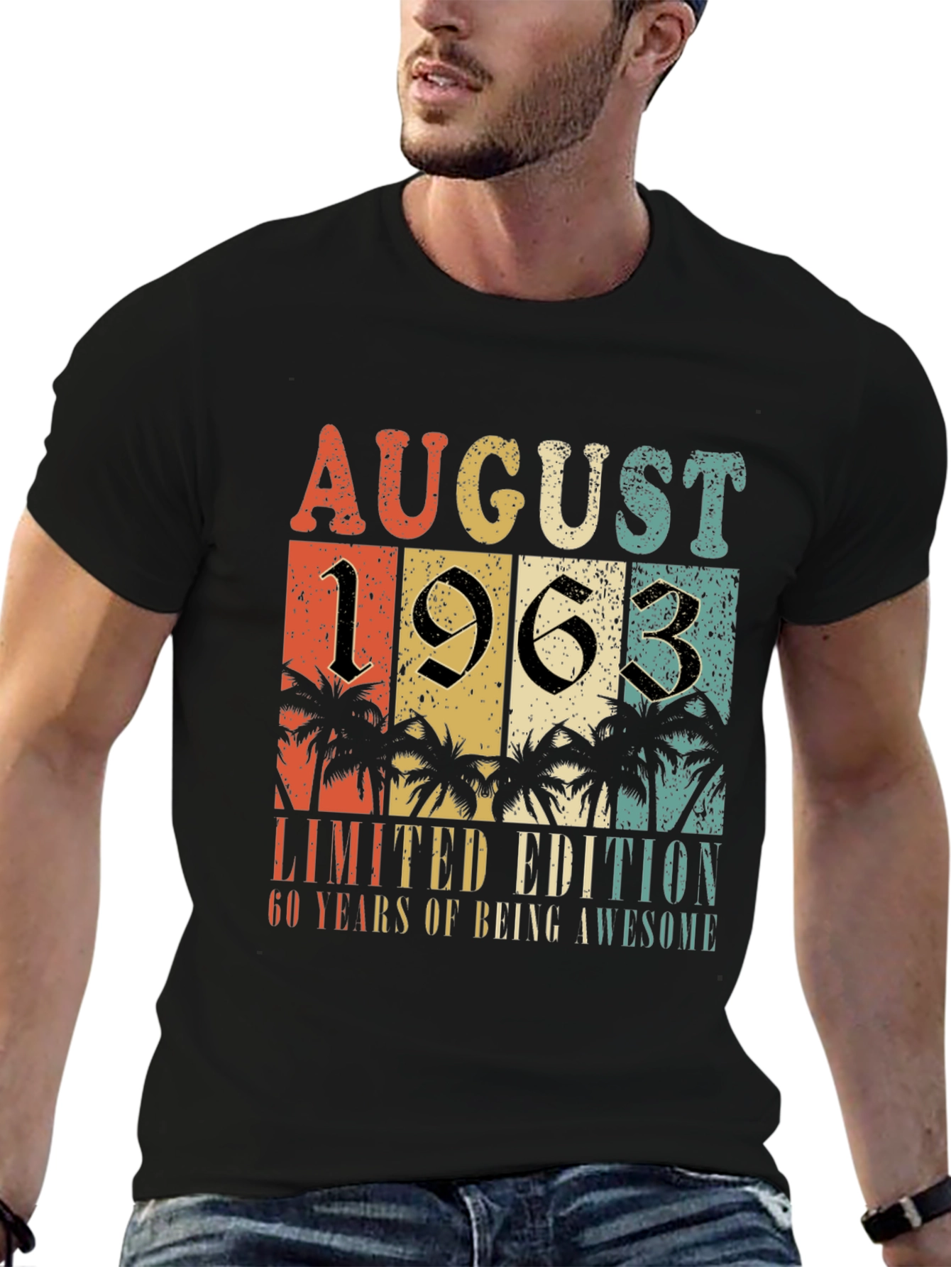 August 1963 Limited Edition 60 Years Awesome T-Shirt
