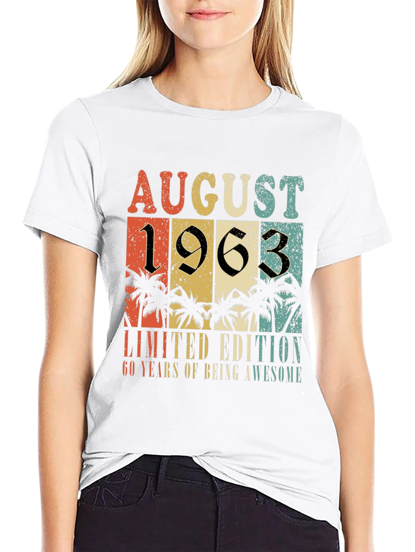 August 1963 Limited Edition 60 Years Awesome T-Shirt