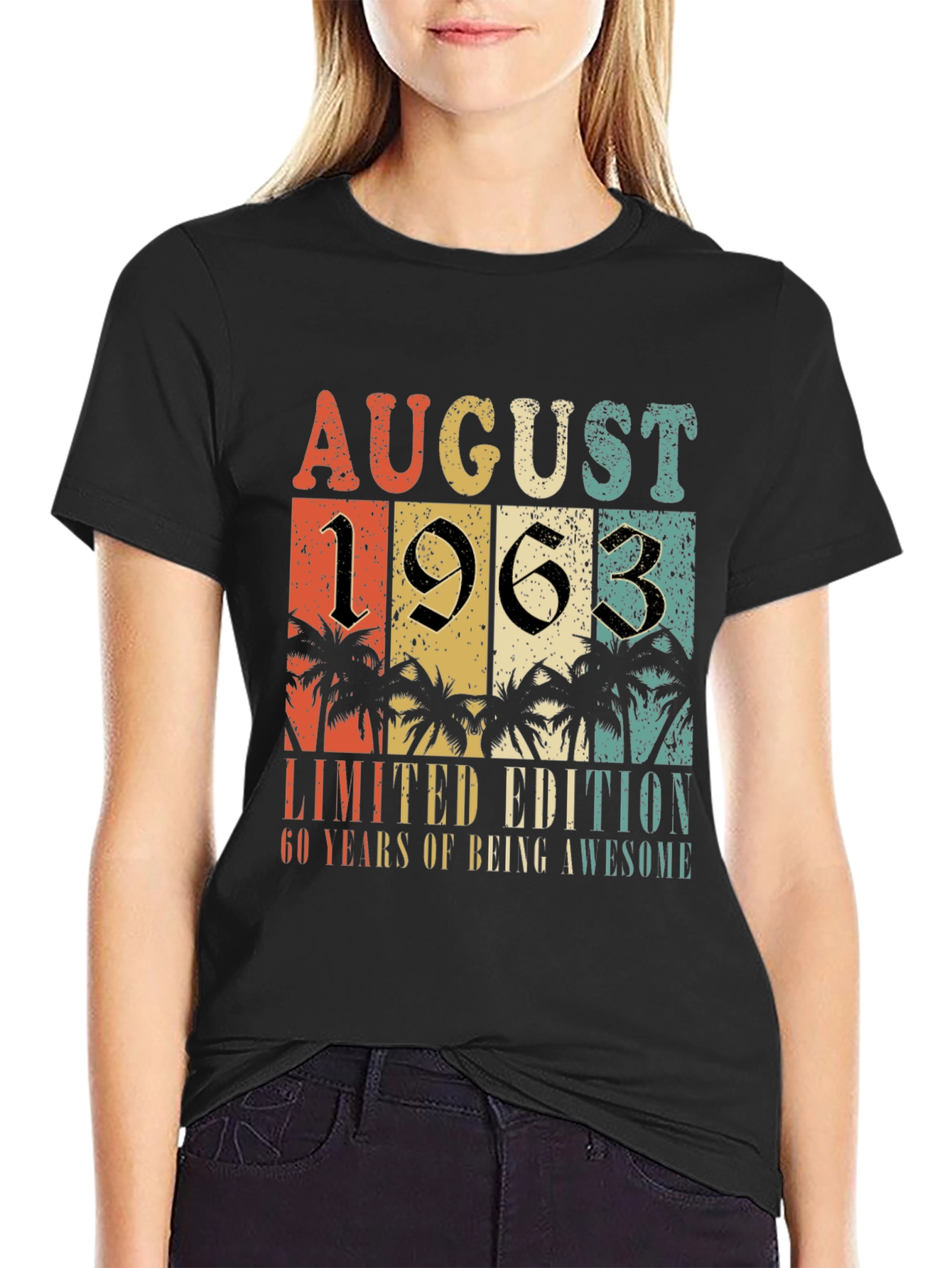 August 1963 Limited Edition 60 Years Awesome T-Shirt