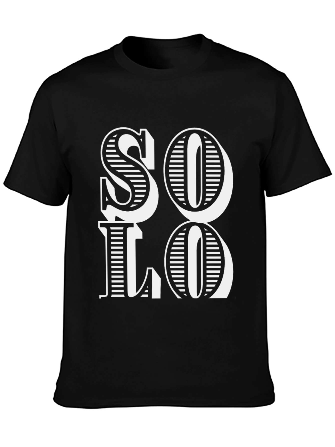 Solo Graphic Tee - Casual Cotton T-Shirt