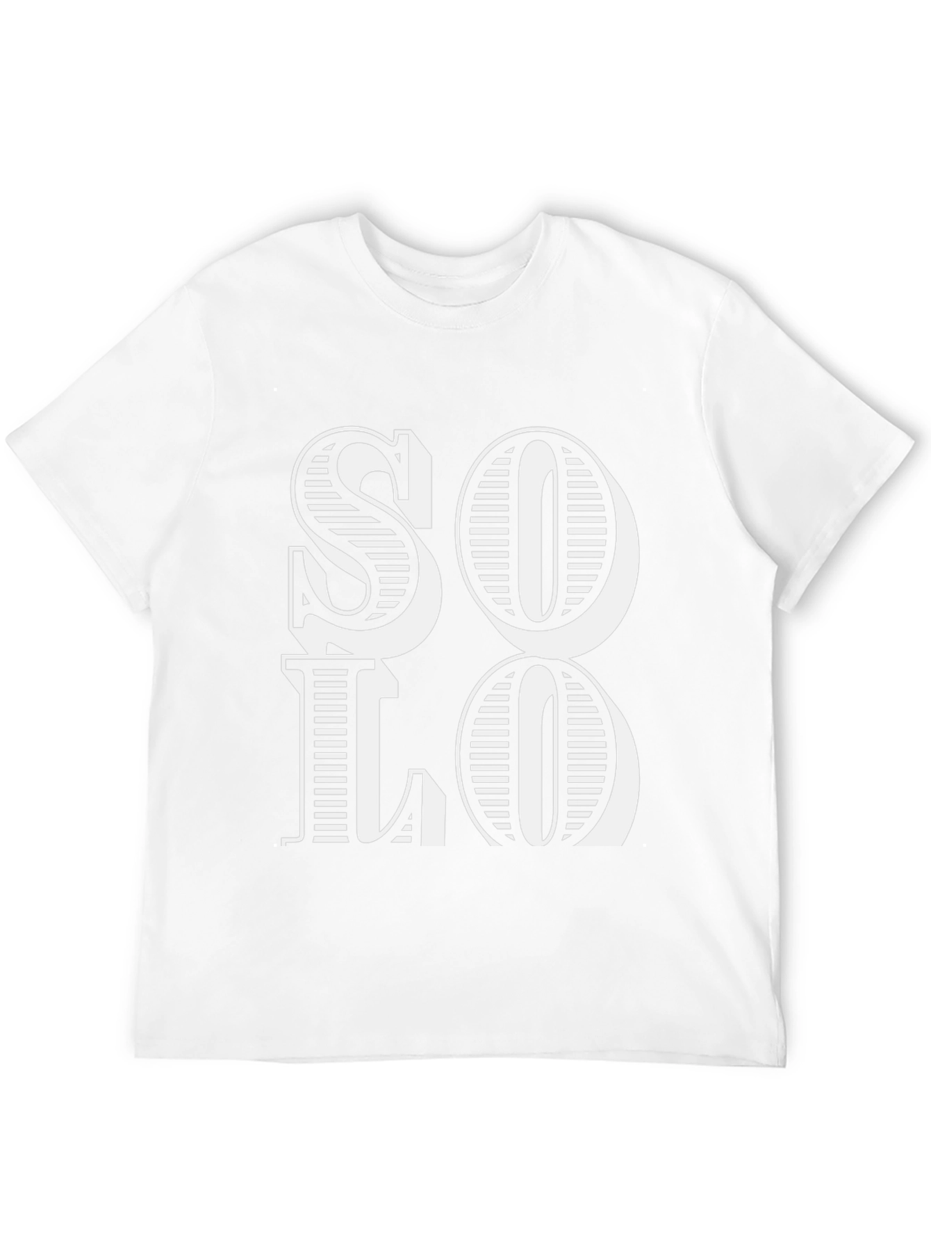 Solo Graphic Tee - Casual Cotton T-Shirt