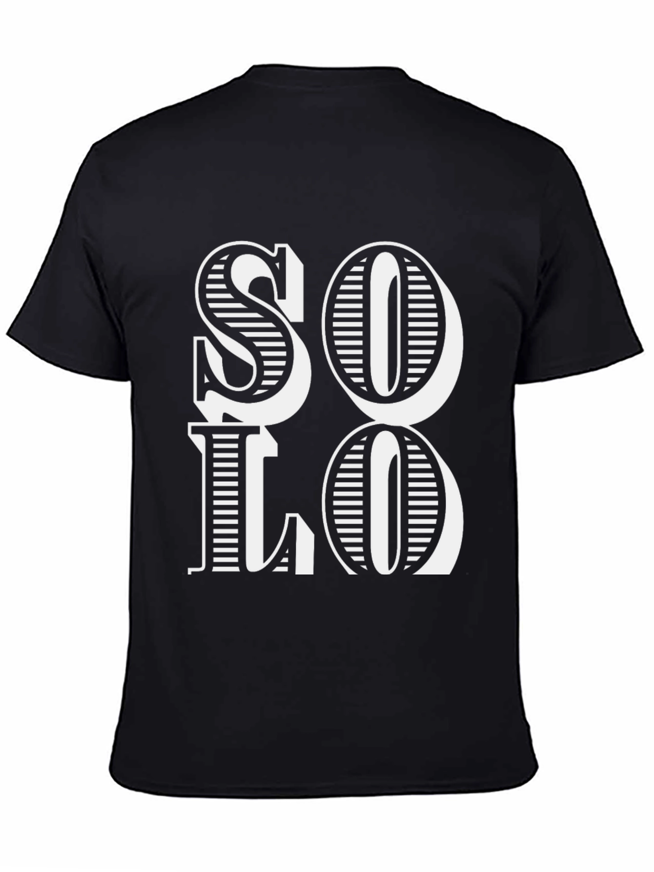 Solo Graphic Tee - Casual Cotton T-Shirt