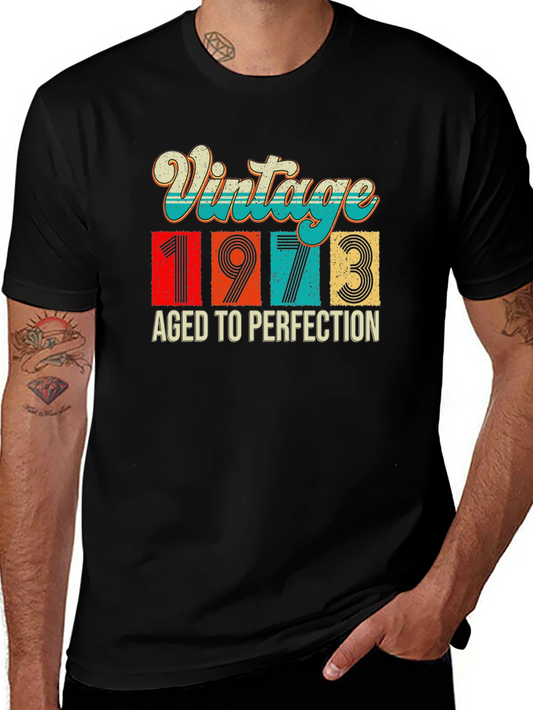 Vintage 1973 Aged To Perfection T-Shirt