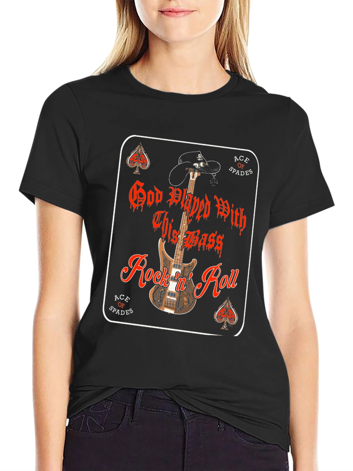 God Played This Bass Rock n Roll T-Shirt