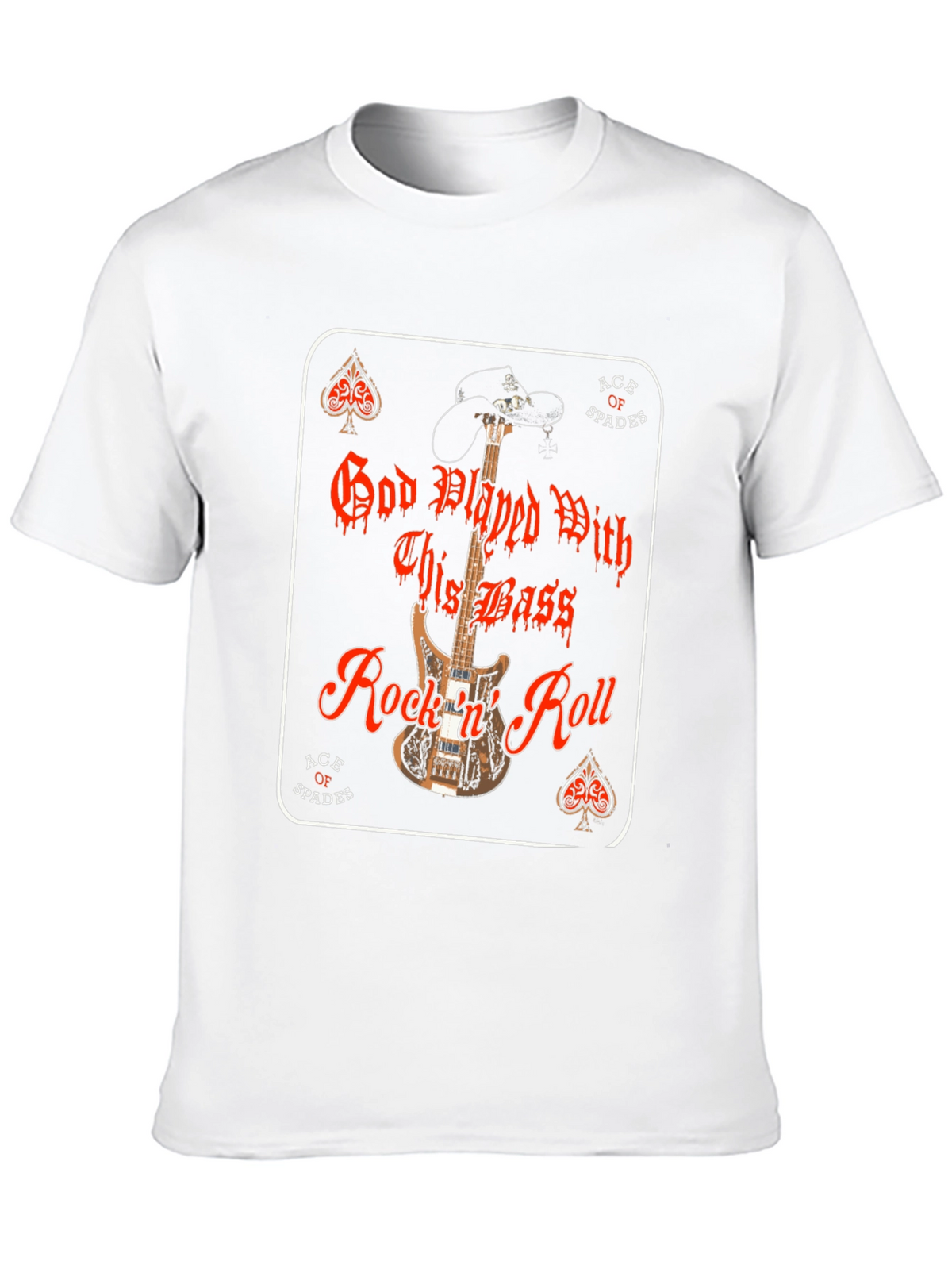 God Played This Bass Rock n Roll T-Shirt