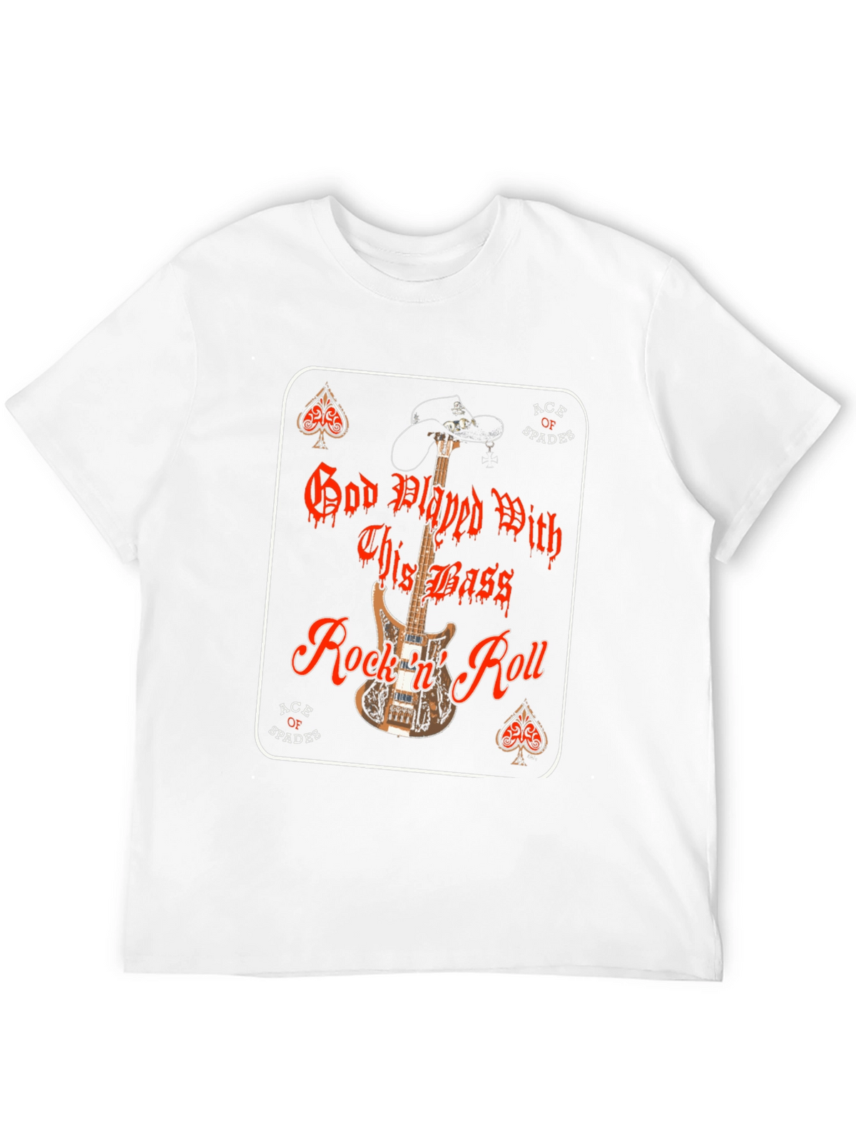 God Played This Bass Rock n Roll T-Shirt