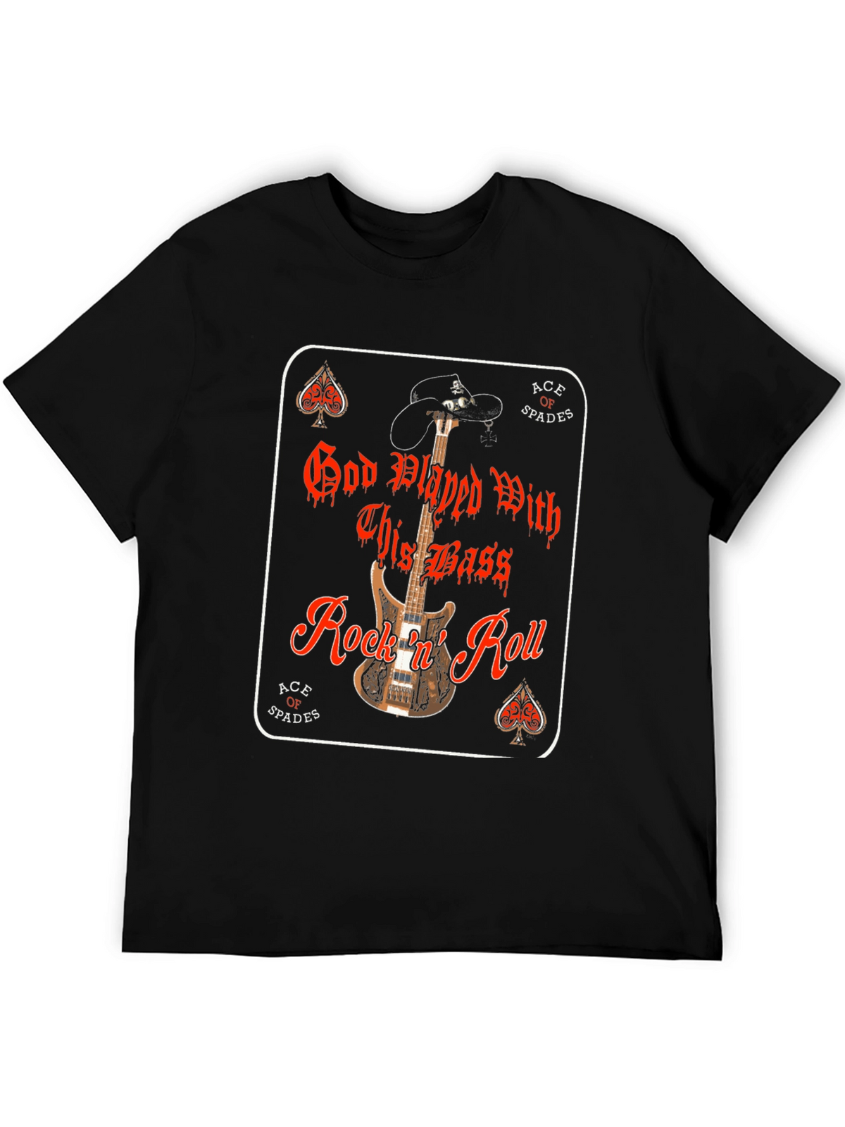 God Played This Bass Rock n Roll T-Shirt