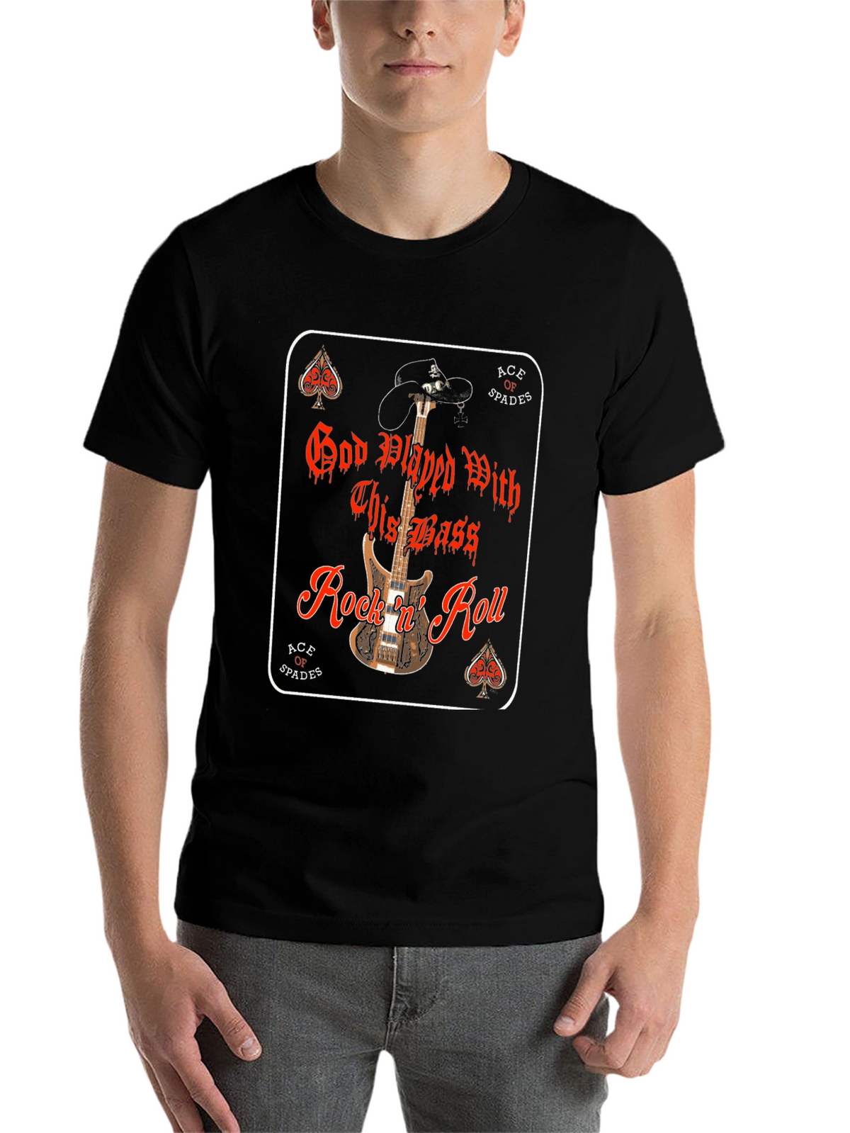 God Played This Bass Rock n Roll T-Shirt