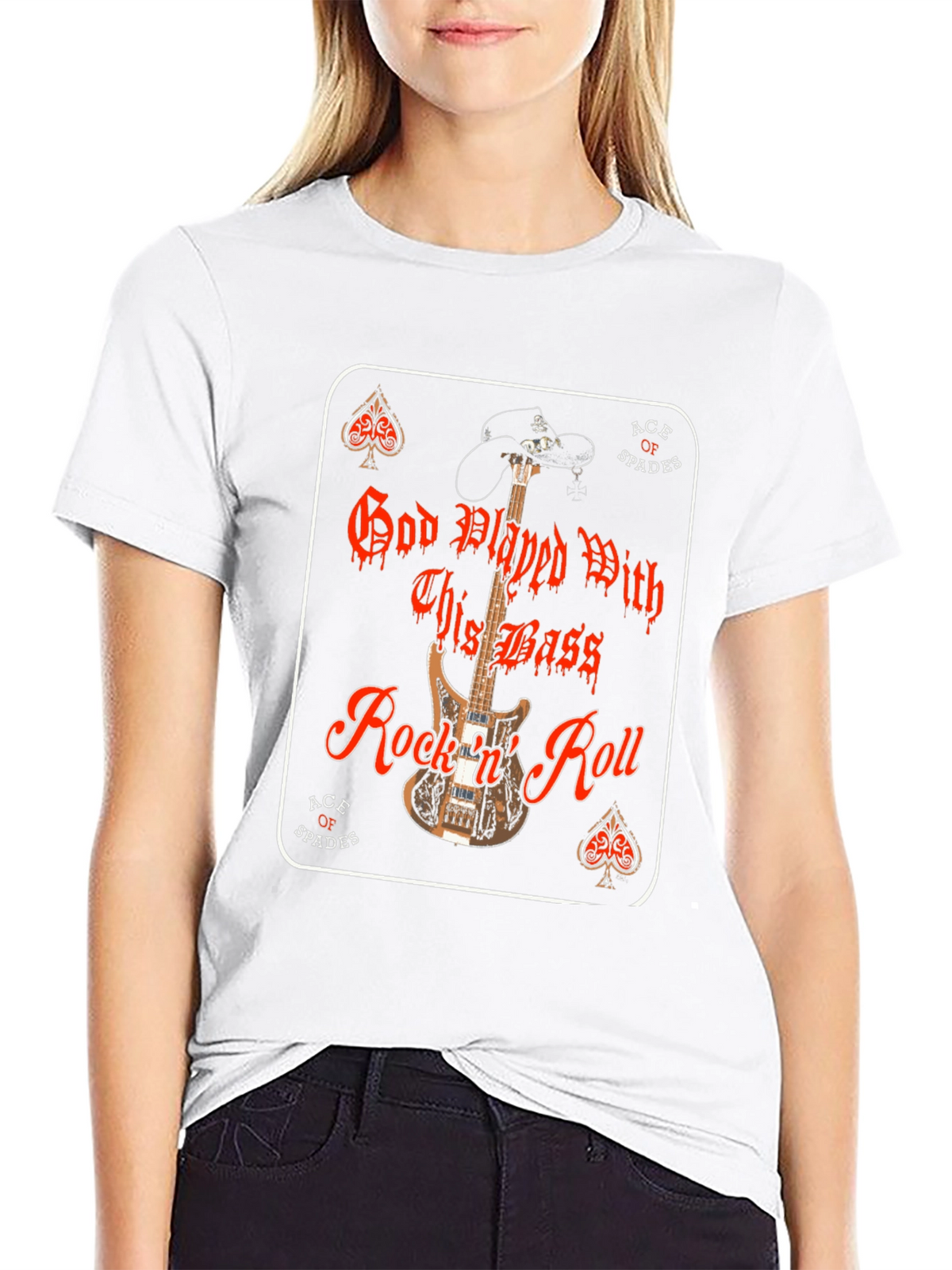 God Played This Bass Rock n Roll T-Shirt
