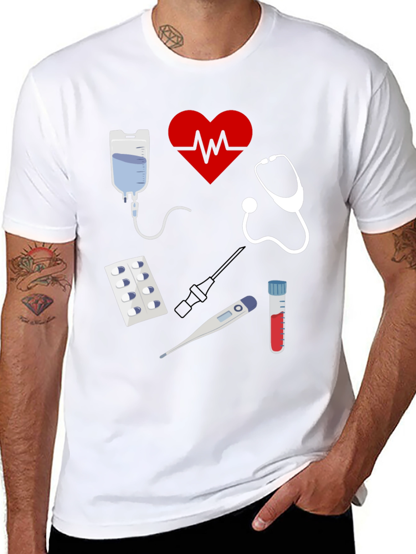 Medical Graphic Tee - Doctor Nurse Gift T-Shirt