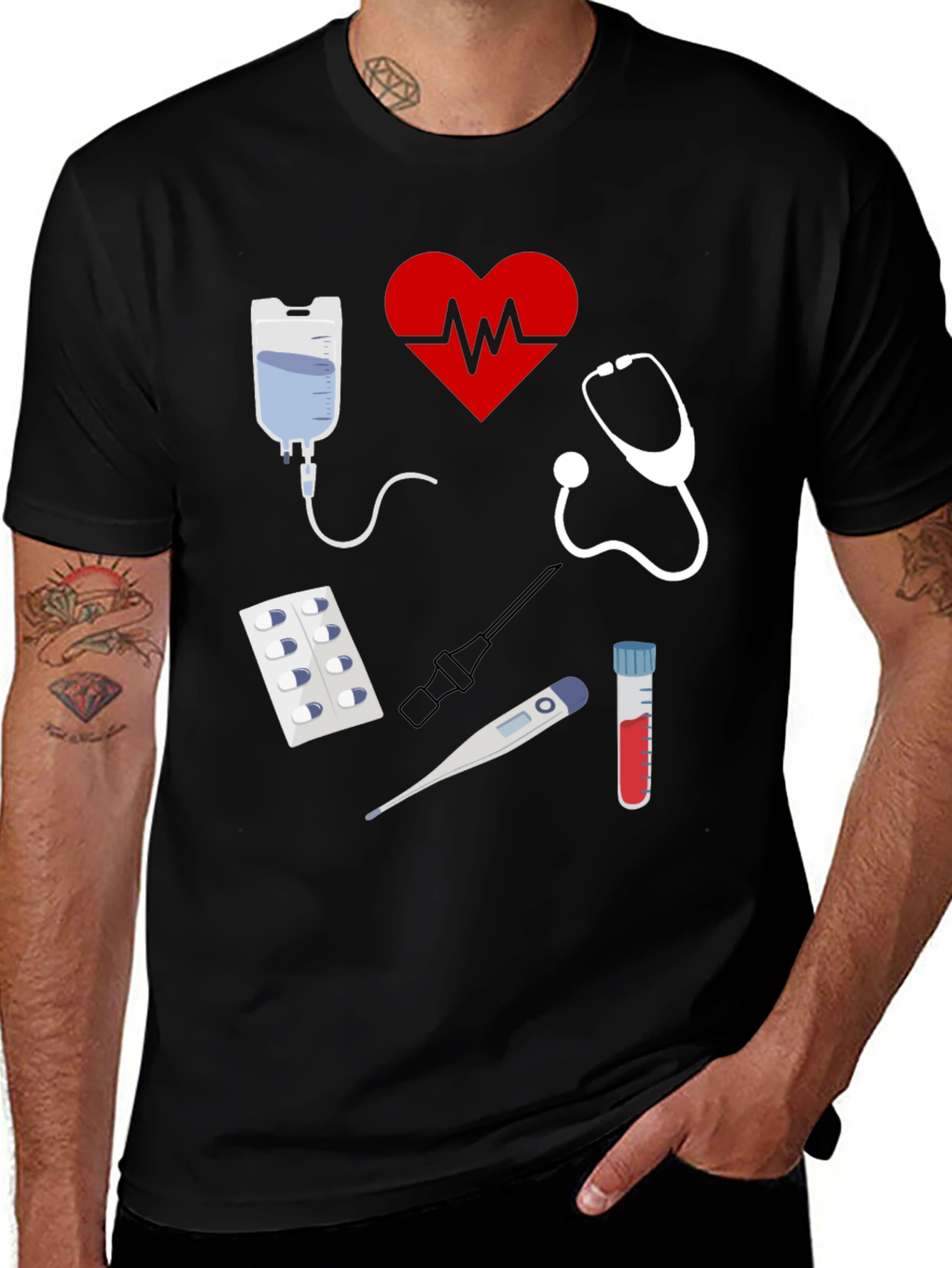 Medical Graphic Tee - Doctor Nurse Gift T-Shirt