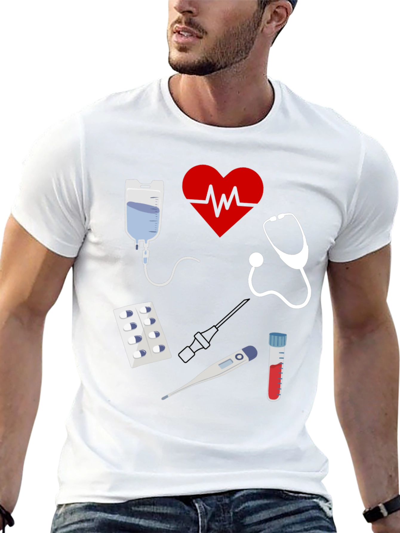 Medical Graphic Tee - Doctor Nurse Gift T-Shirt
