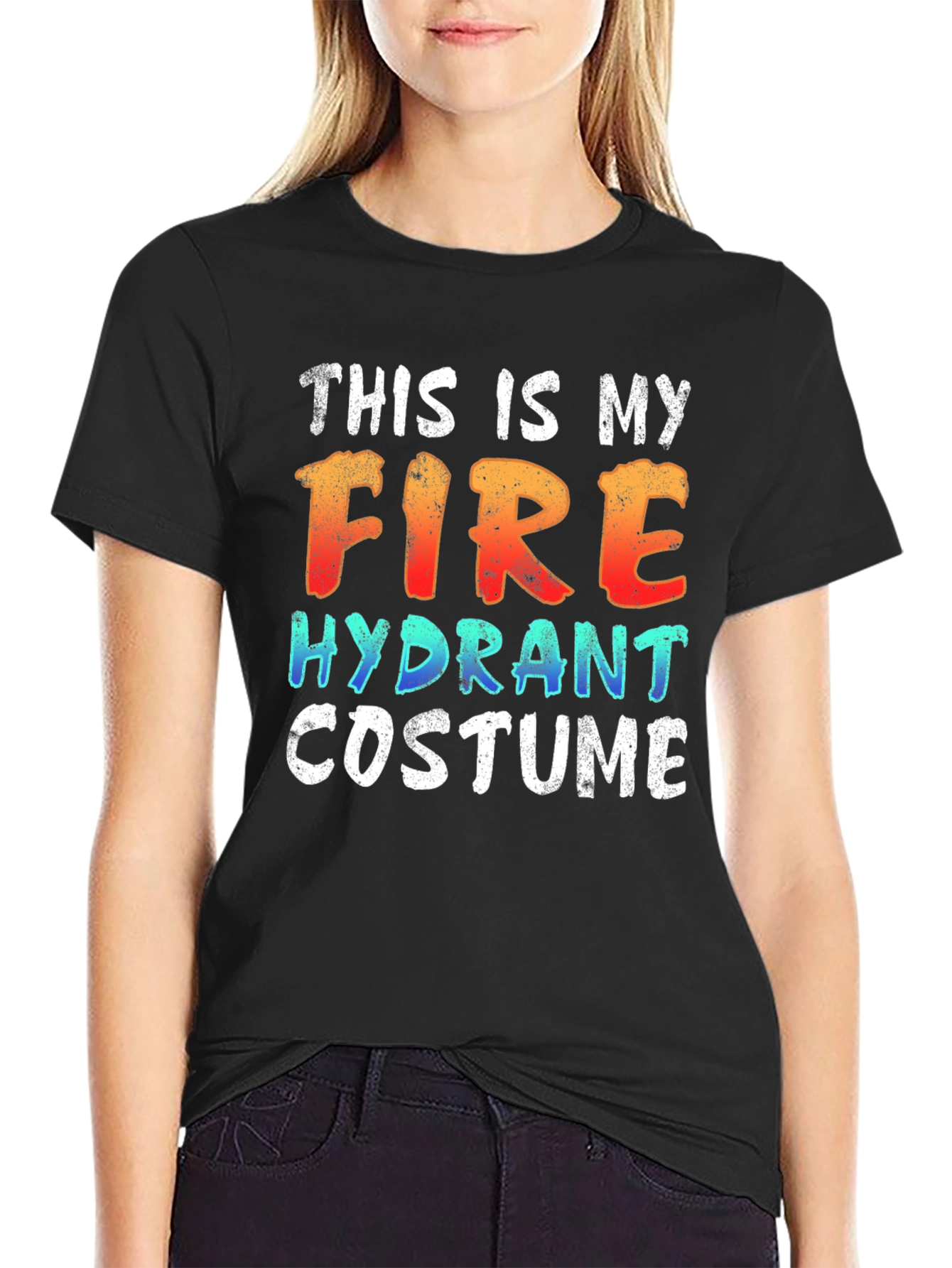 Funny Fire Hydrant Costume T-Shirt