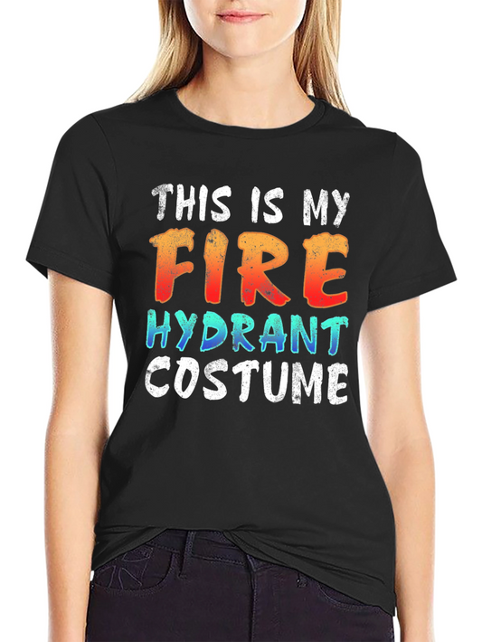 Funny Fire Hydrant Costume T-Shirt