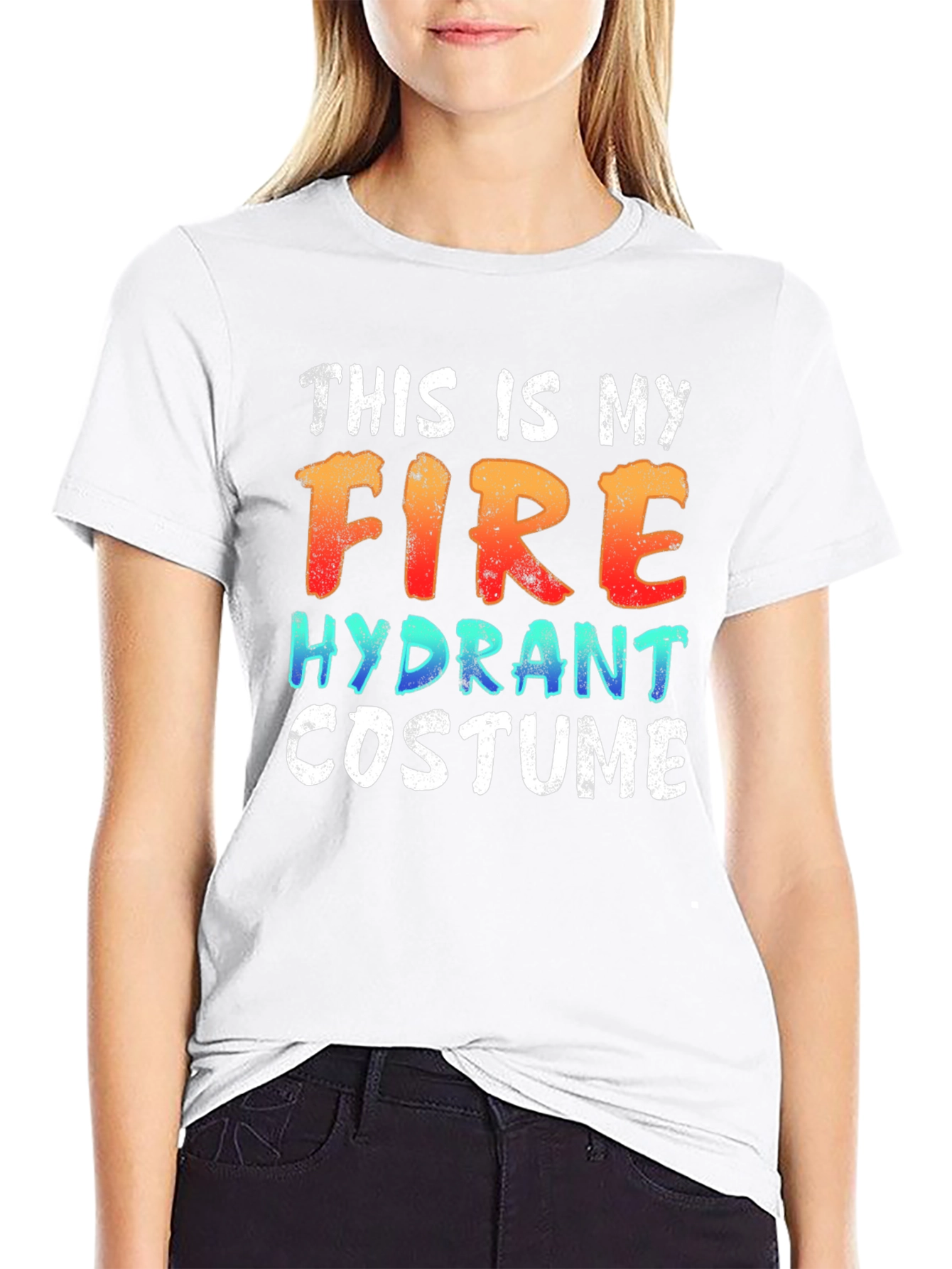 Funny Fire Hydrant Costume T-Shirt