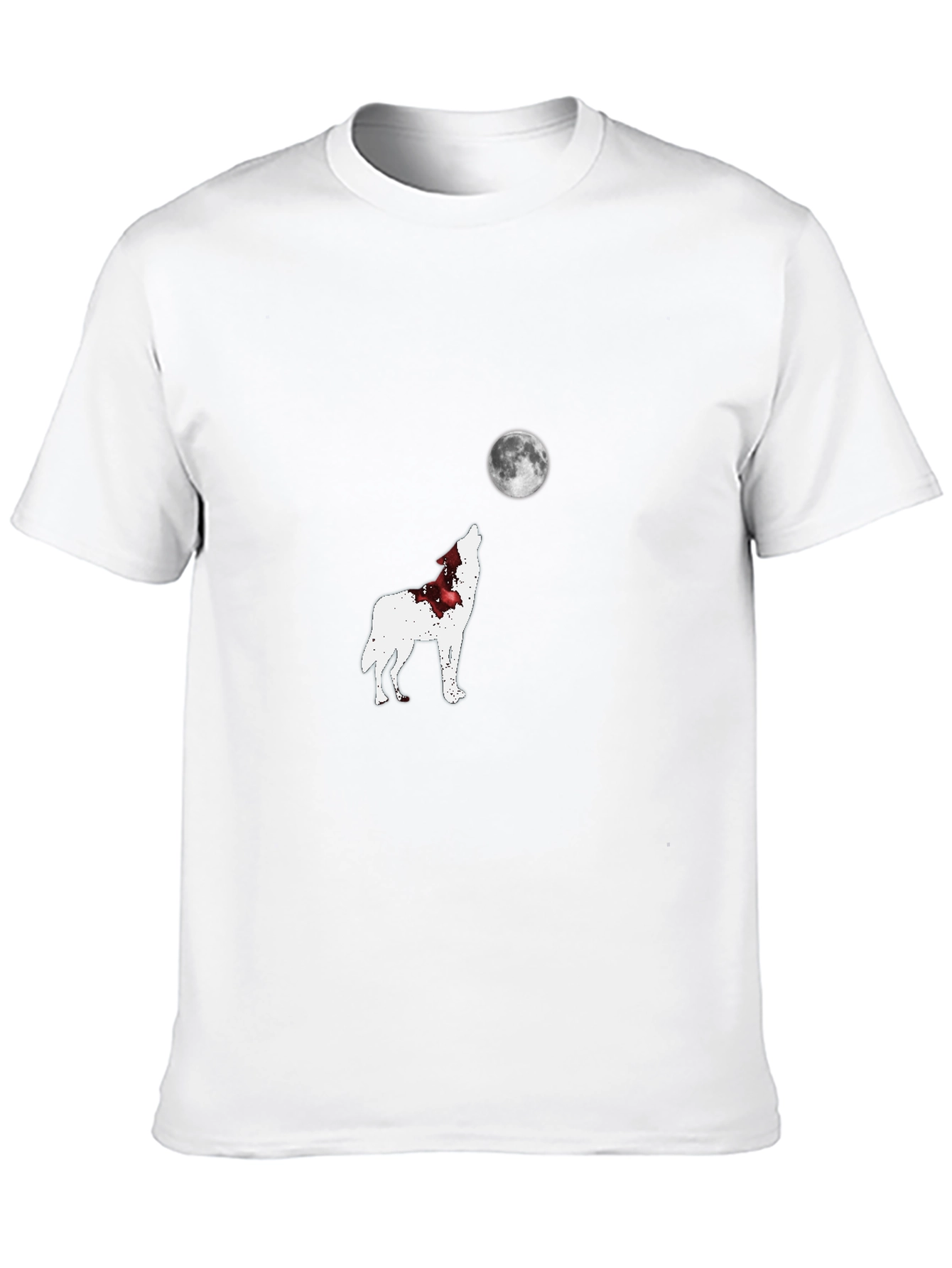 Wolf Howling Moon T-Shirt