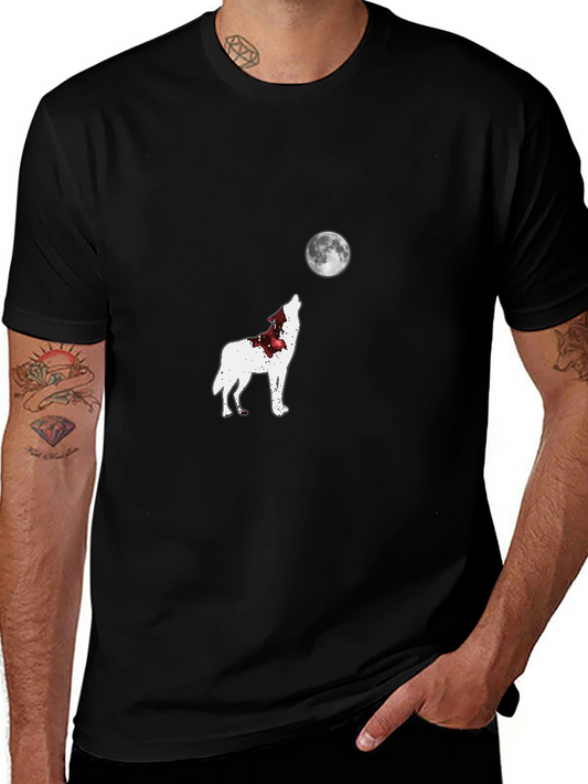 Wolf Howling Moon T-Shirt