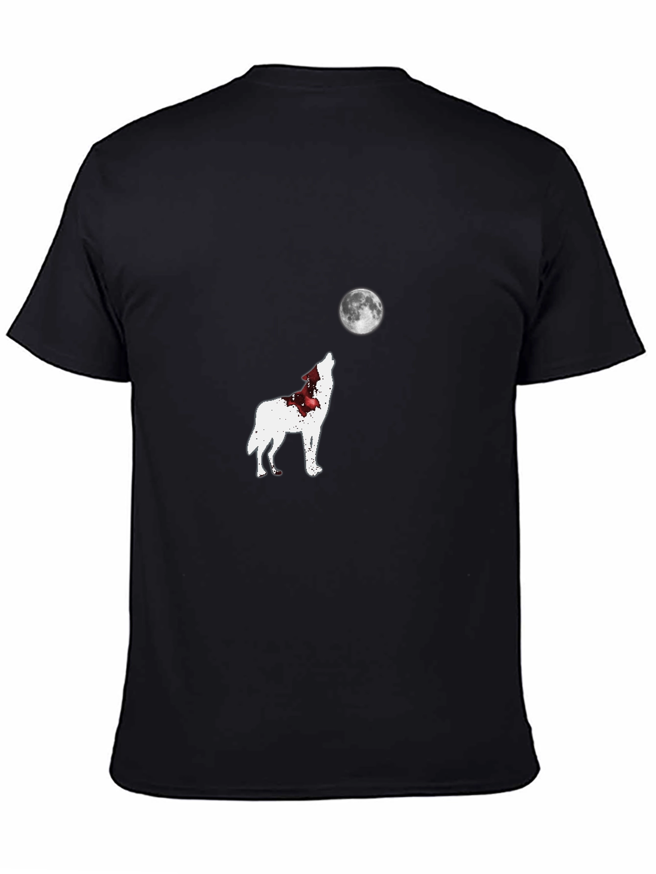 Wolf Howling Moon T-Shirt