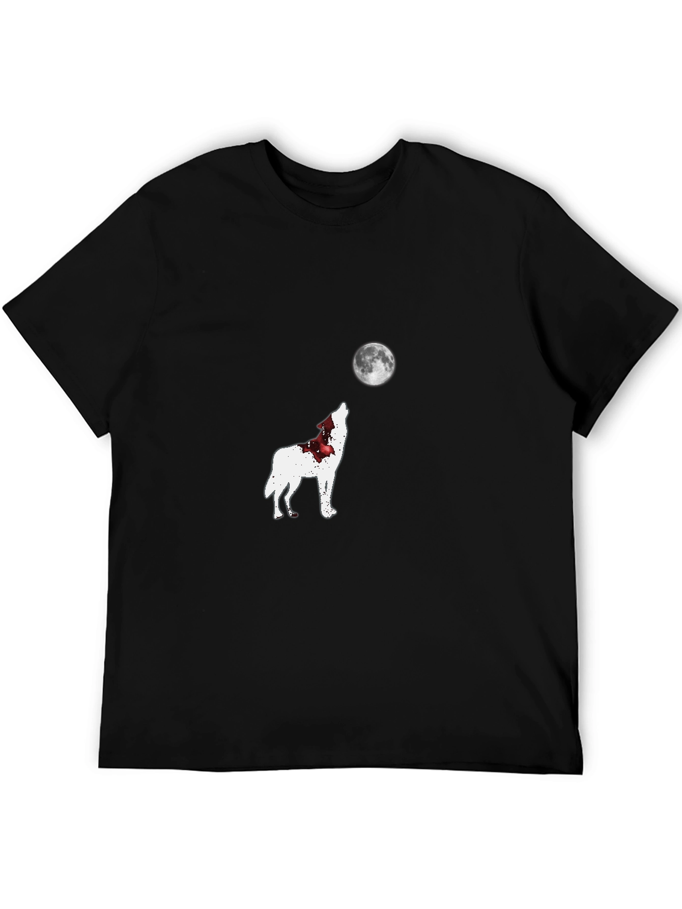 Wolf Howling Moon T-Shirt