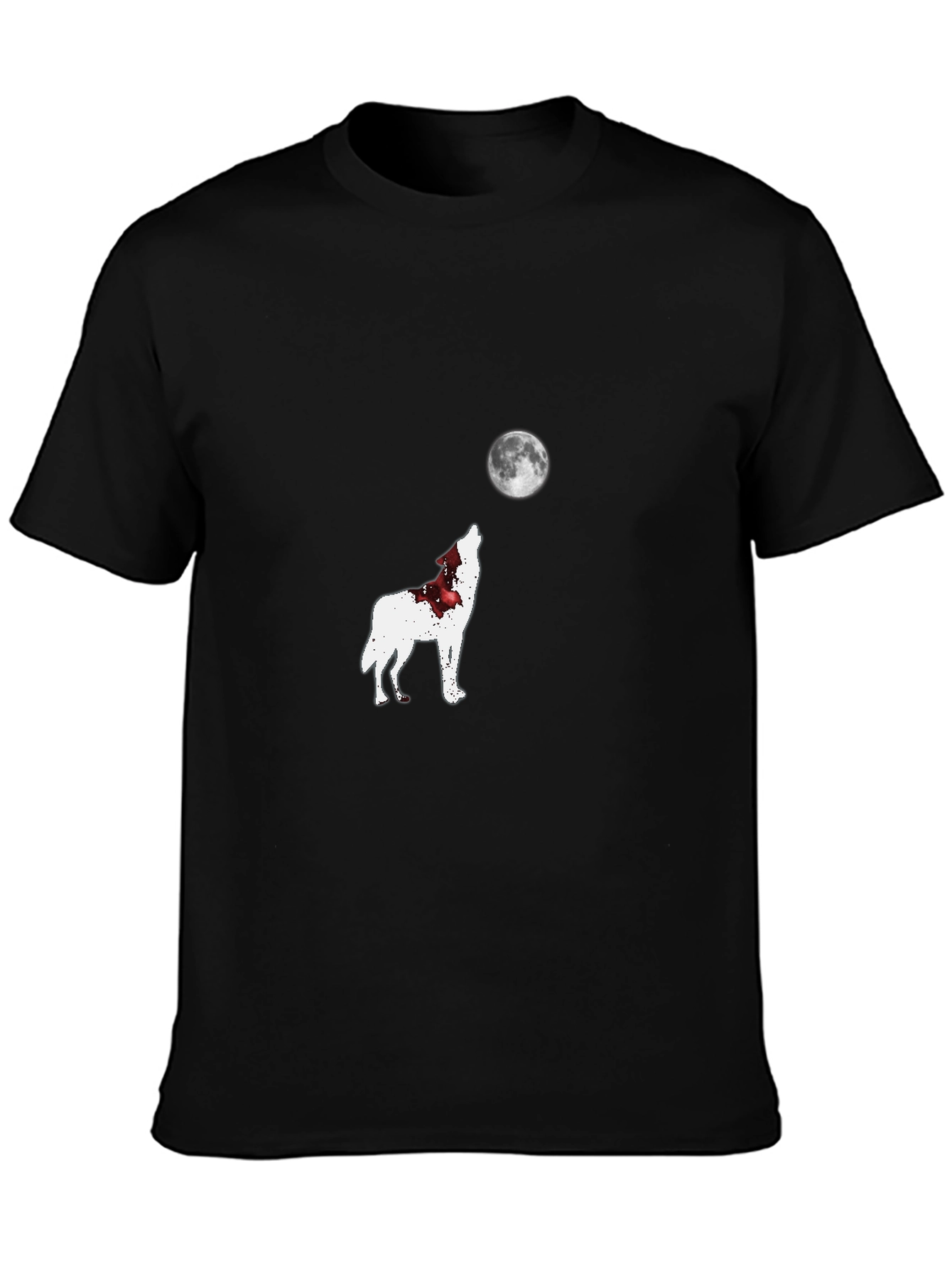 Wolf Howling Moon T-Shirt