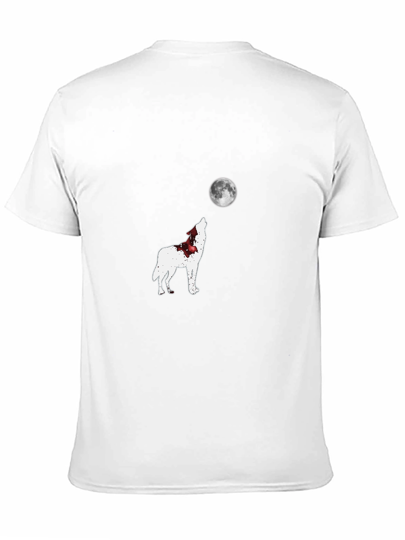 Wolf Howling Moon T-Shirt