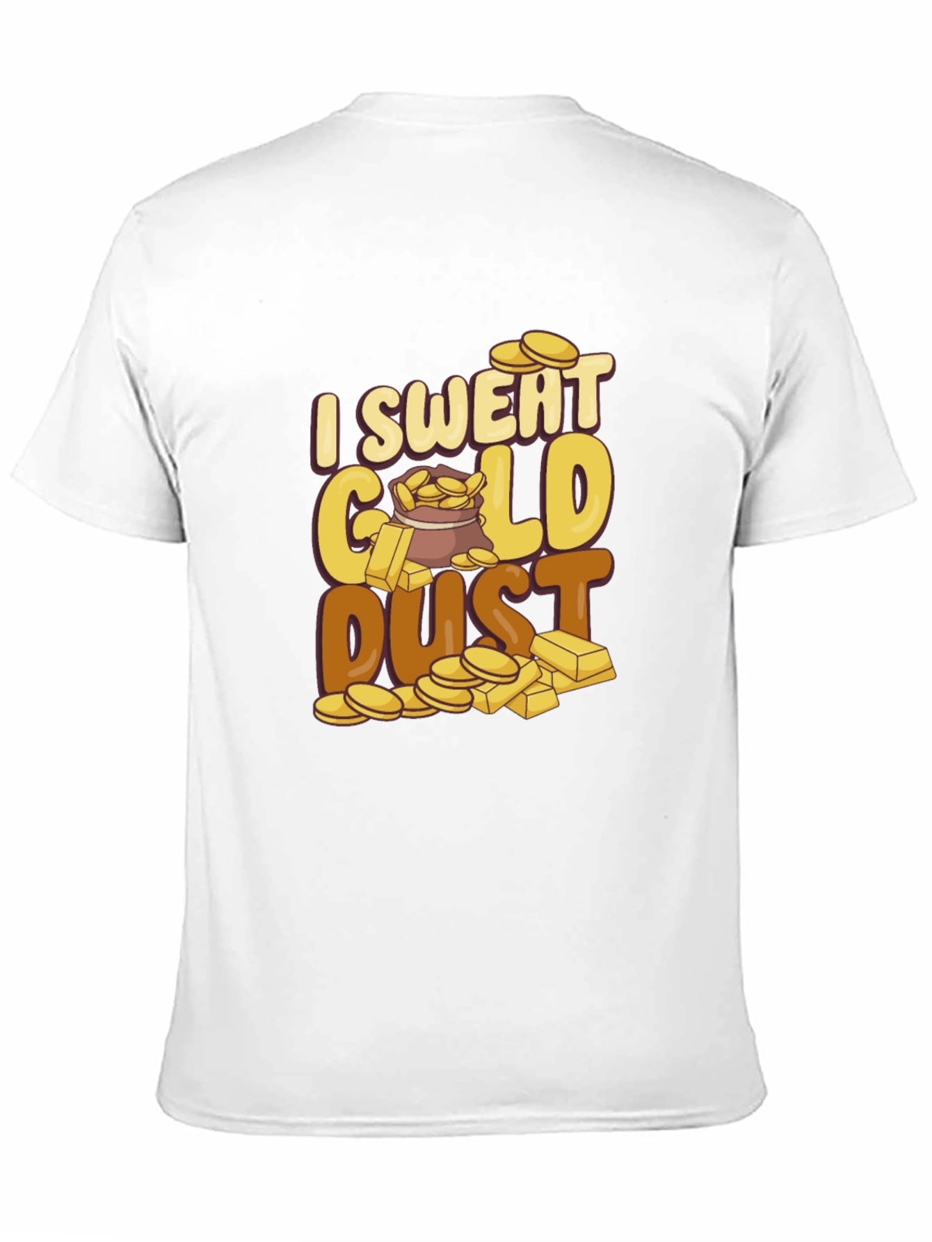 I Sweat Gold Dust Graphic Tee
