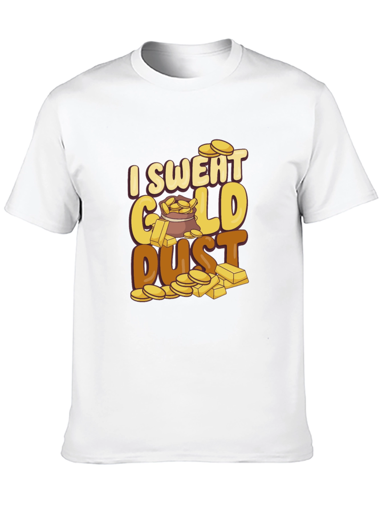 I Sweat Gold Dust Graphic Tee