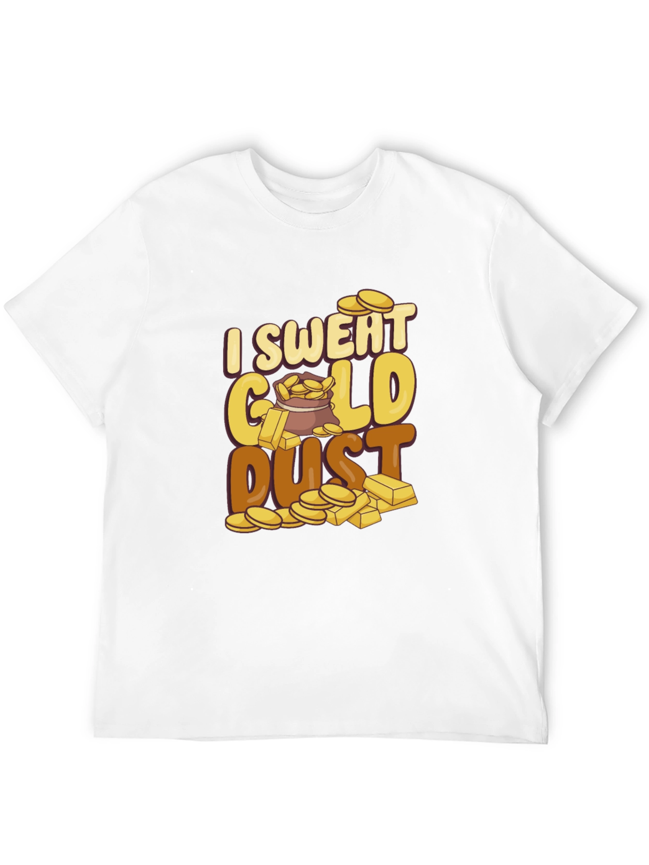 I Sweat Gold Dust Graphic Tee