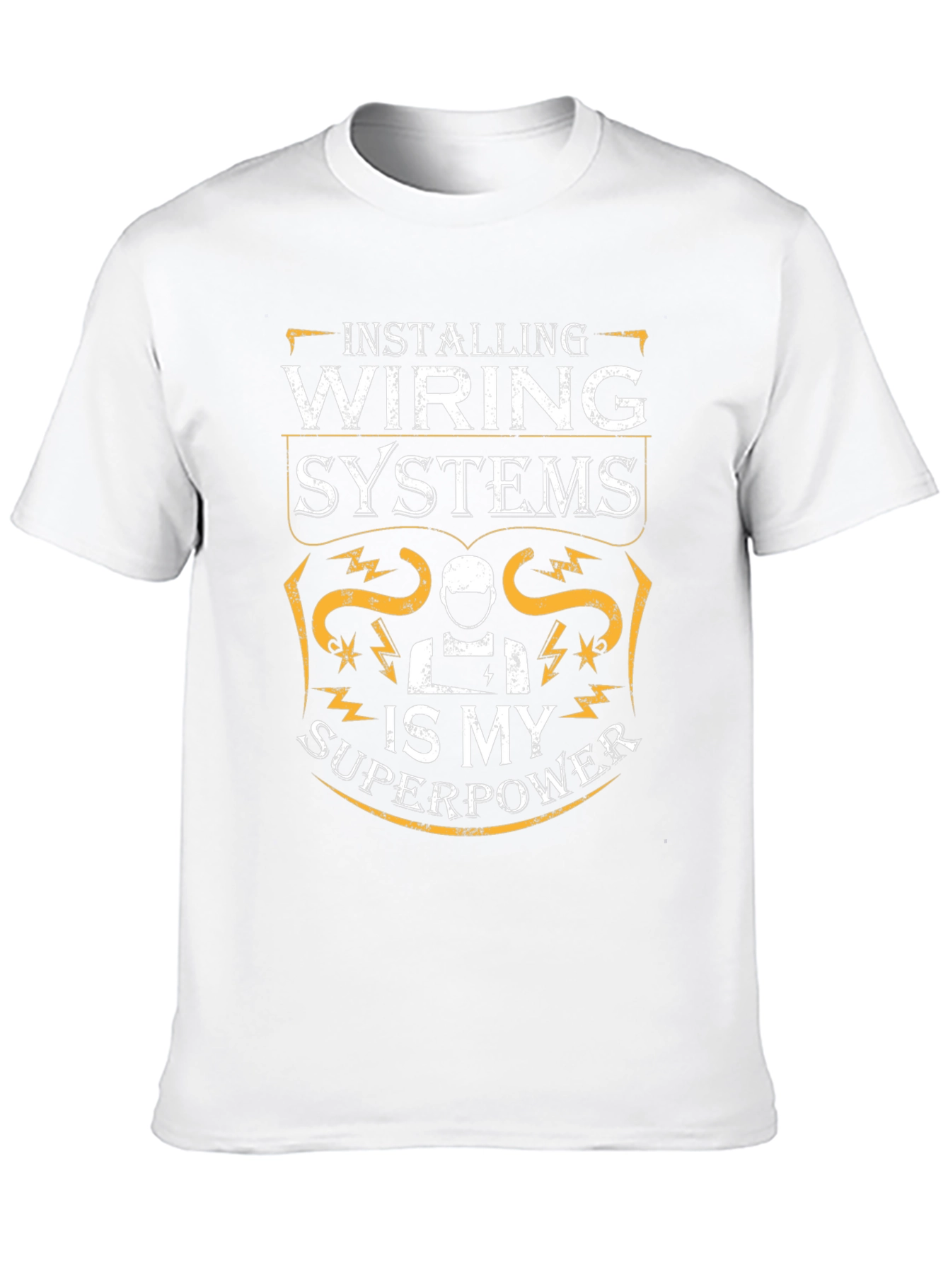 Installing Wiring Systems Superpower T-Shirt