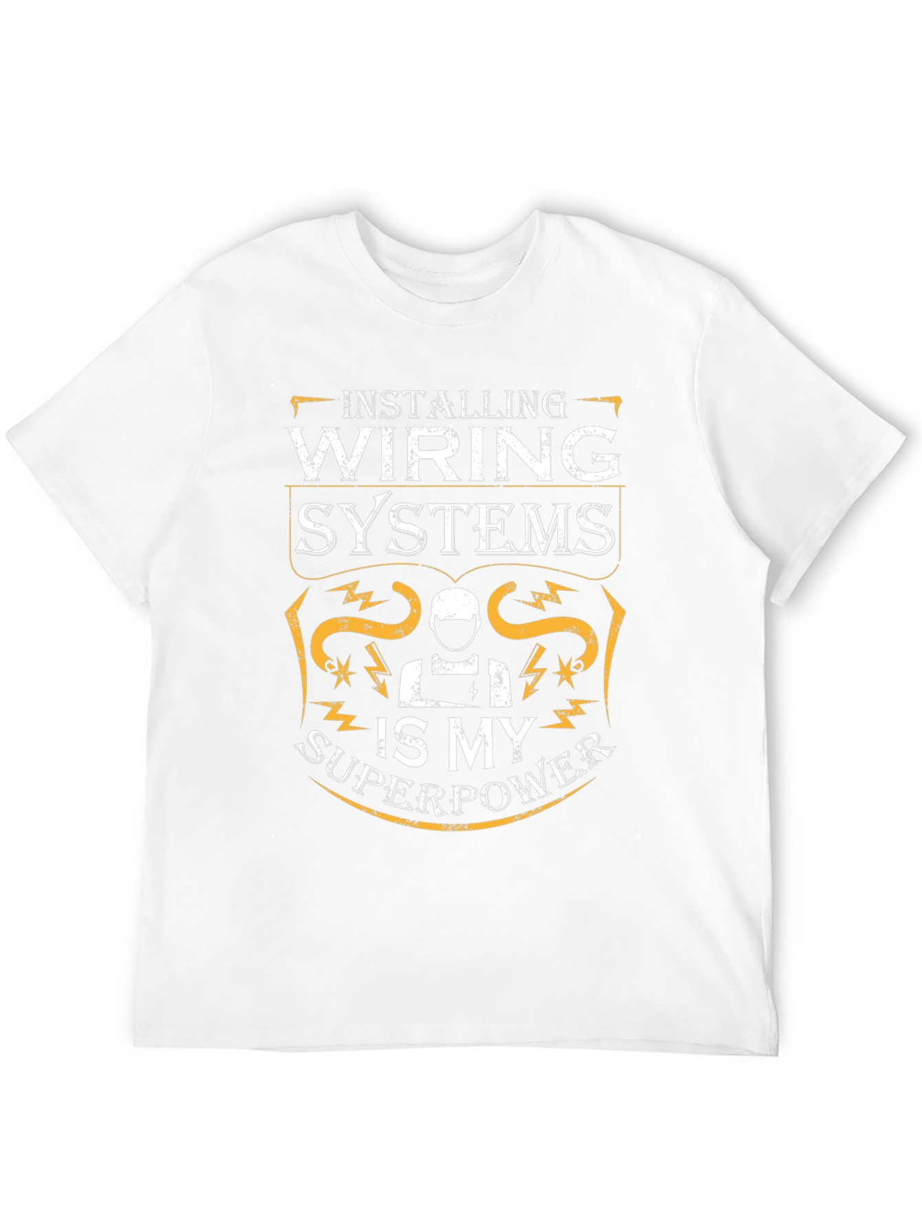Installing Wiring Systems Superpower T-Shirt