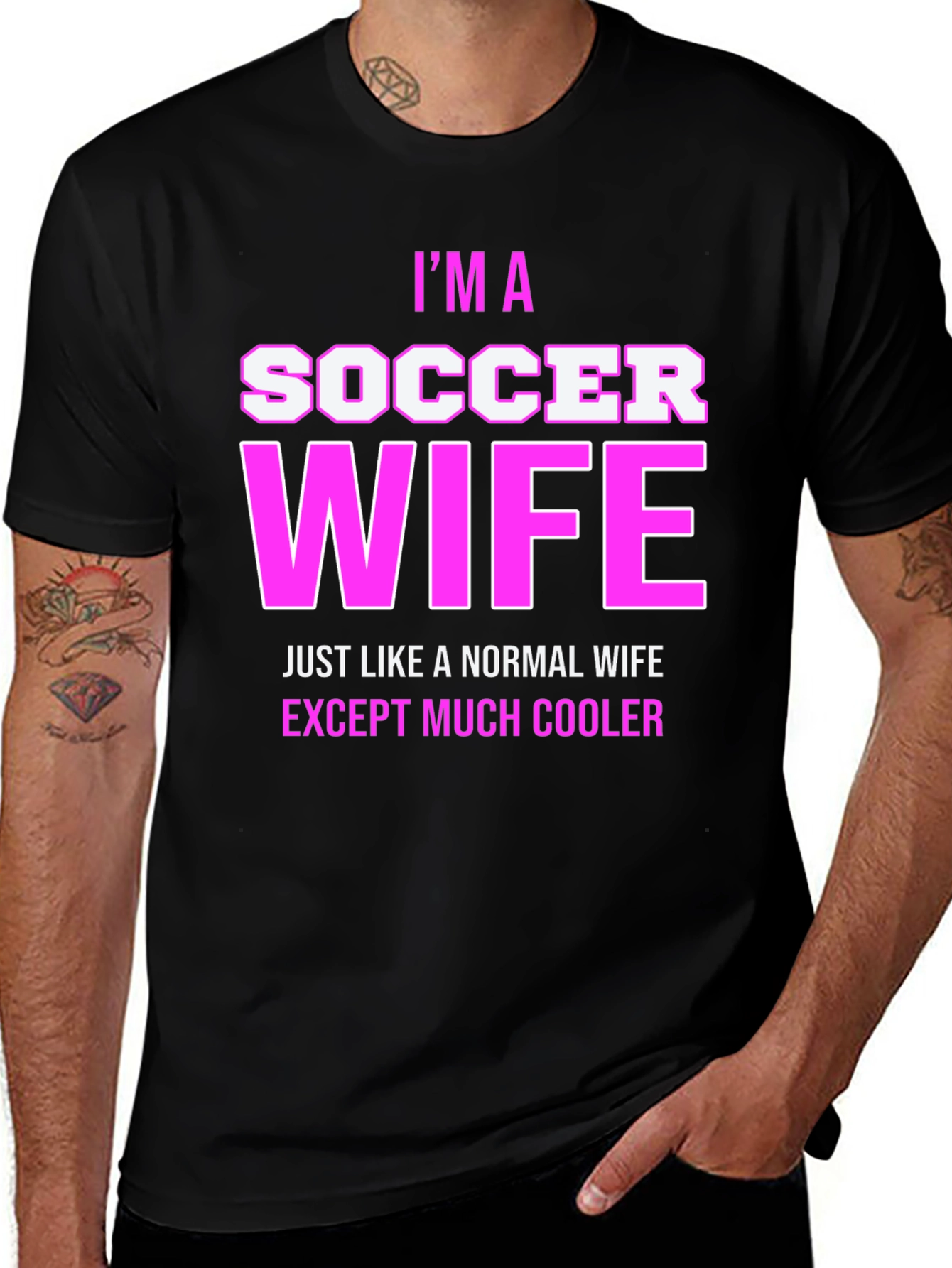 Im a Soccer Wife T-Shirt - Cool Wife Apparel
