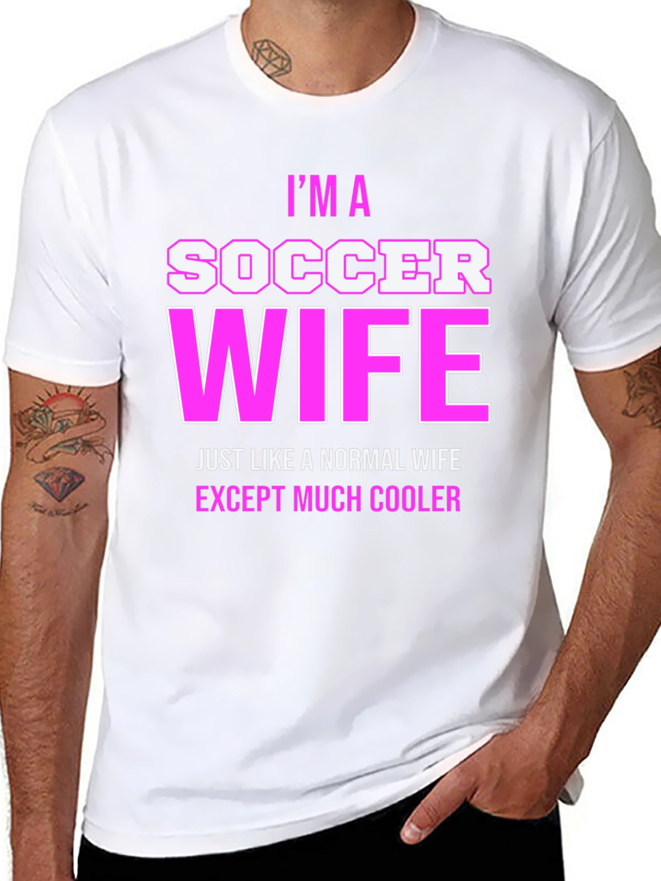 Im a Soccer Wife T-Shirt - Cool Wife Apparel