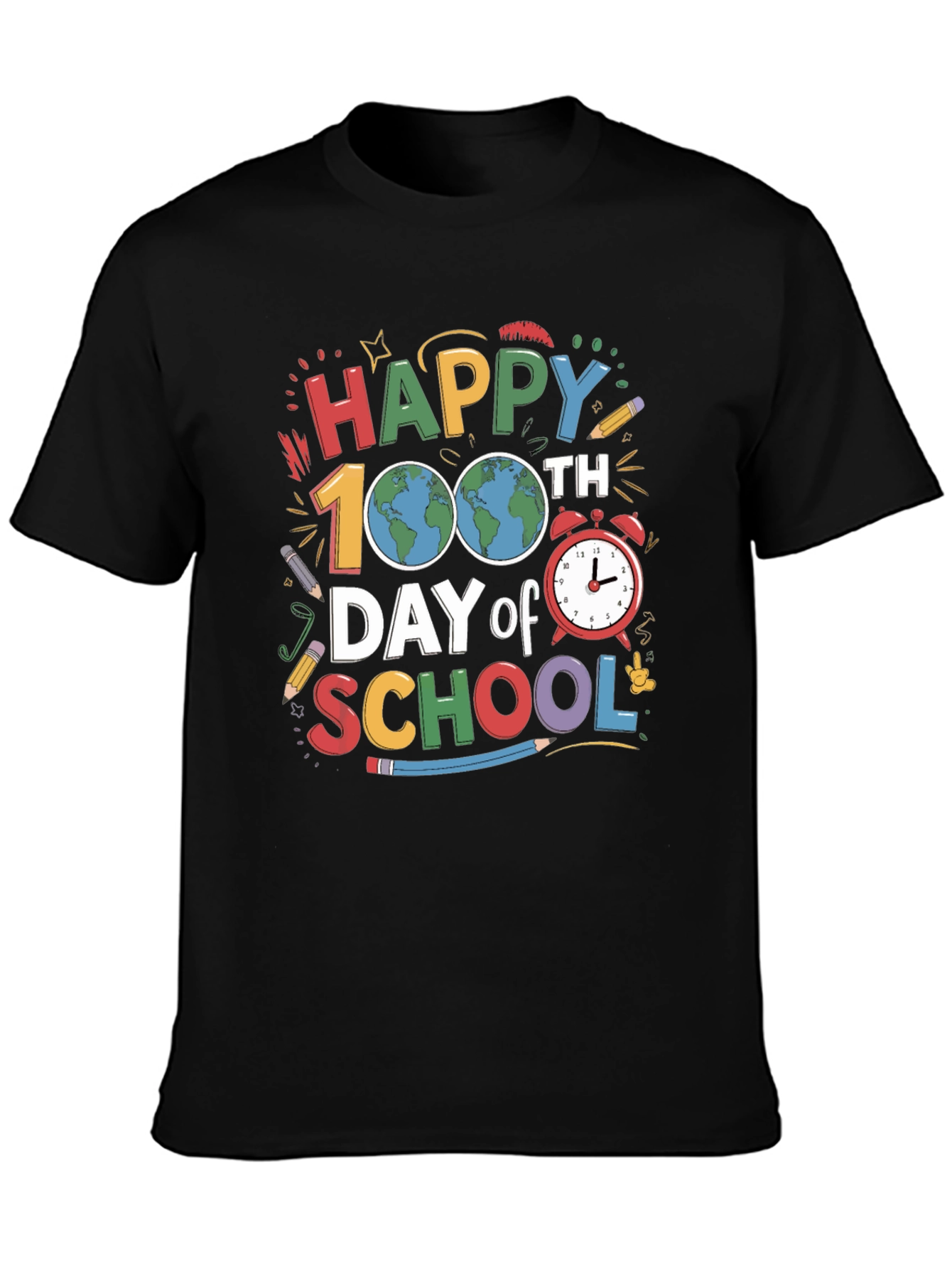 100th Day of School T-Shirt Happy Teacher Shirt