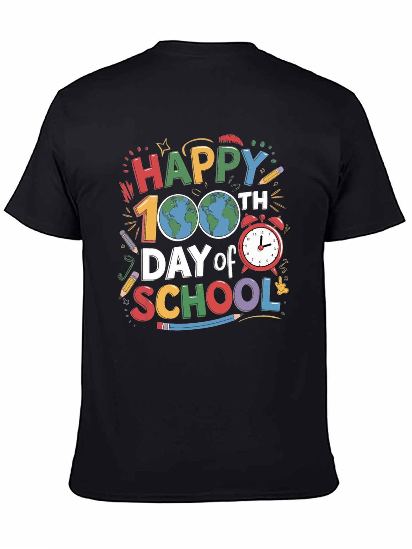 100th Day of School T-Shirt Happy Teacher Shirt
