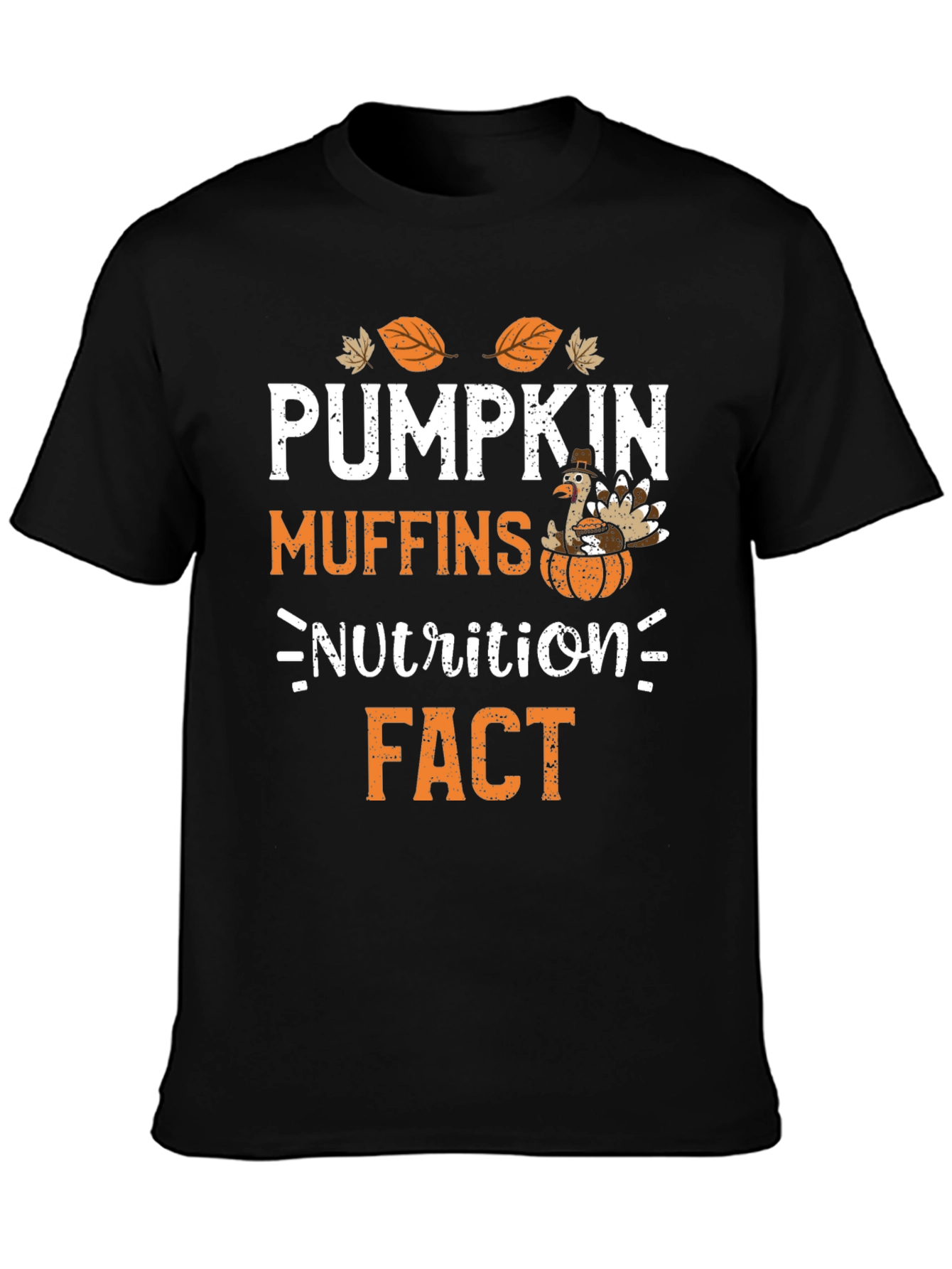 Pumpkin Muffins Nutrition Fact T-Shirt