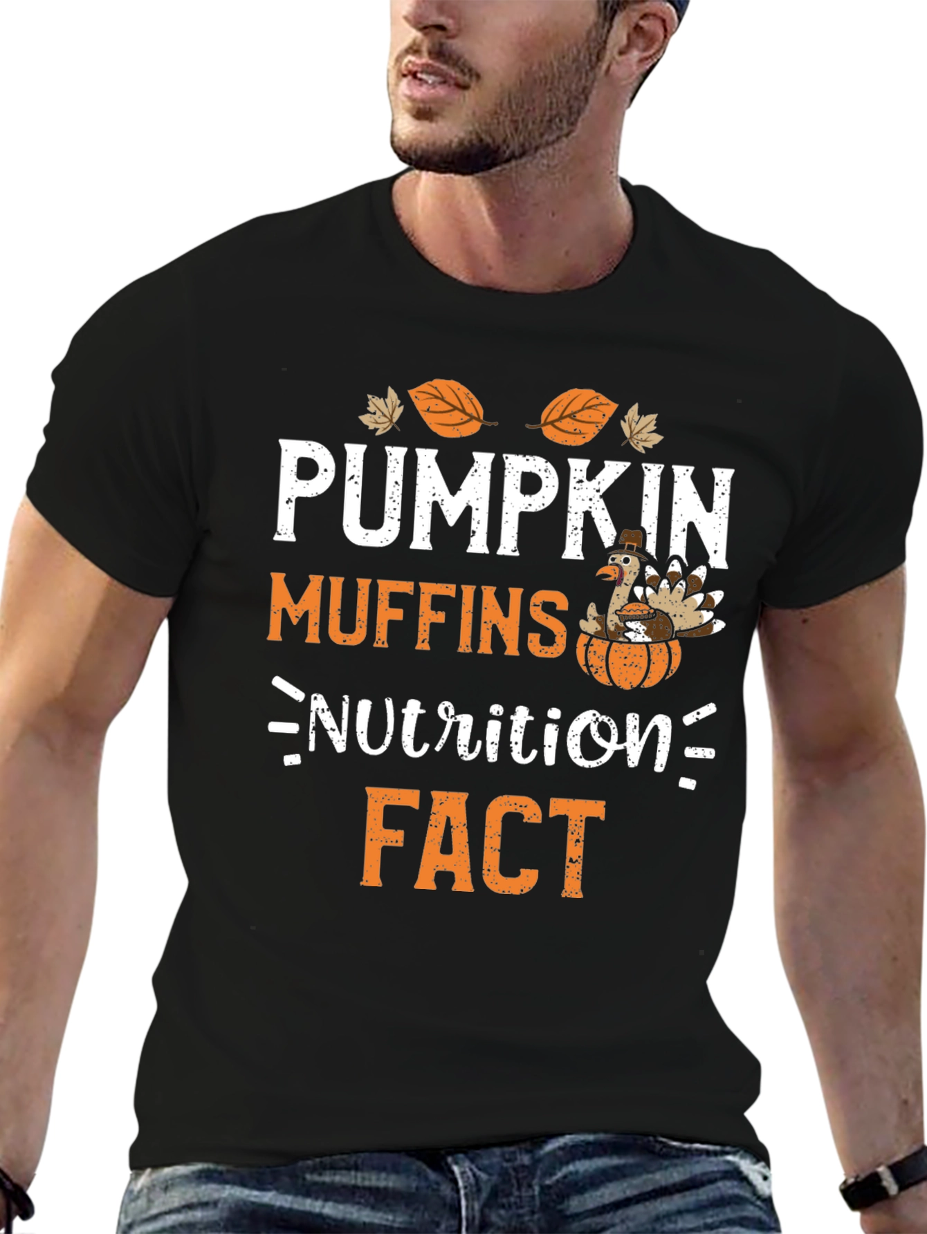 Pumpkin Muffins Nutrition Fact T-Shirt