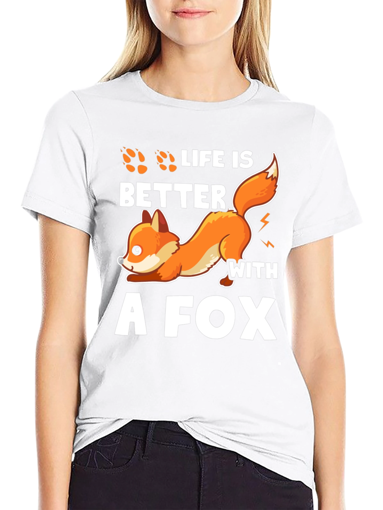 Life is Better with a Fox T-Shirt