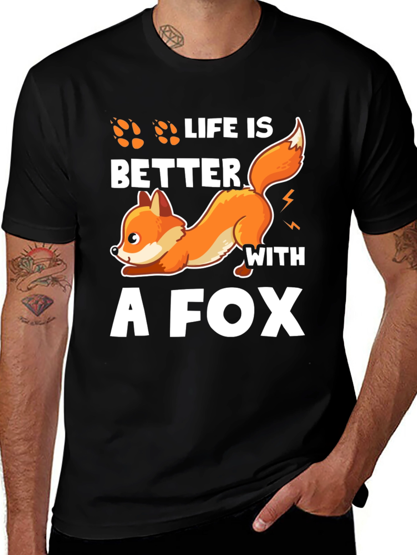 Life is Better with a Fox T-Shirt