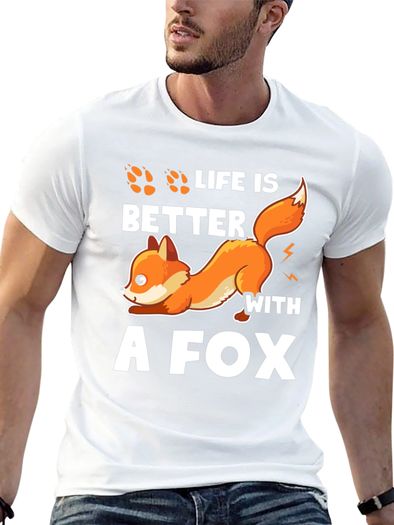 Life is Better with a Fox T-Shirt