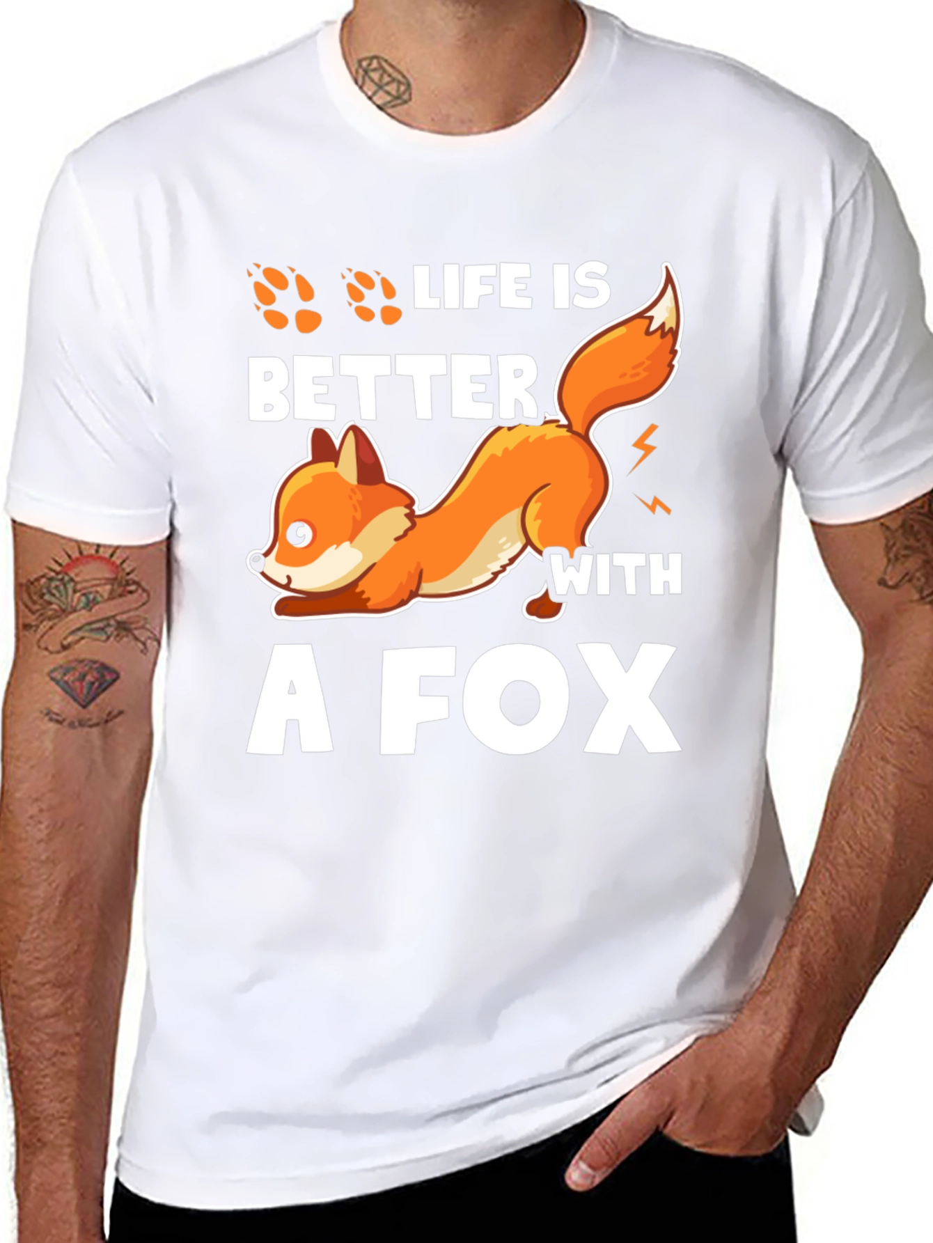 Life is Better with a Fox T-Shirt