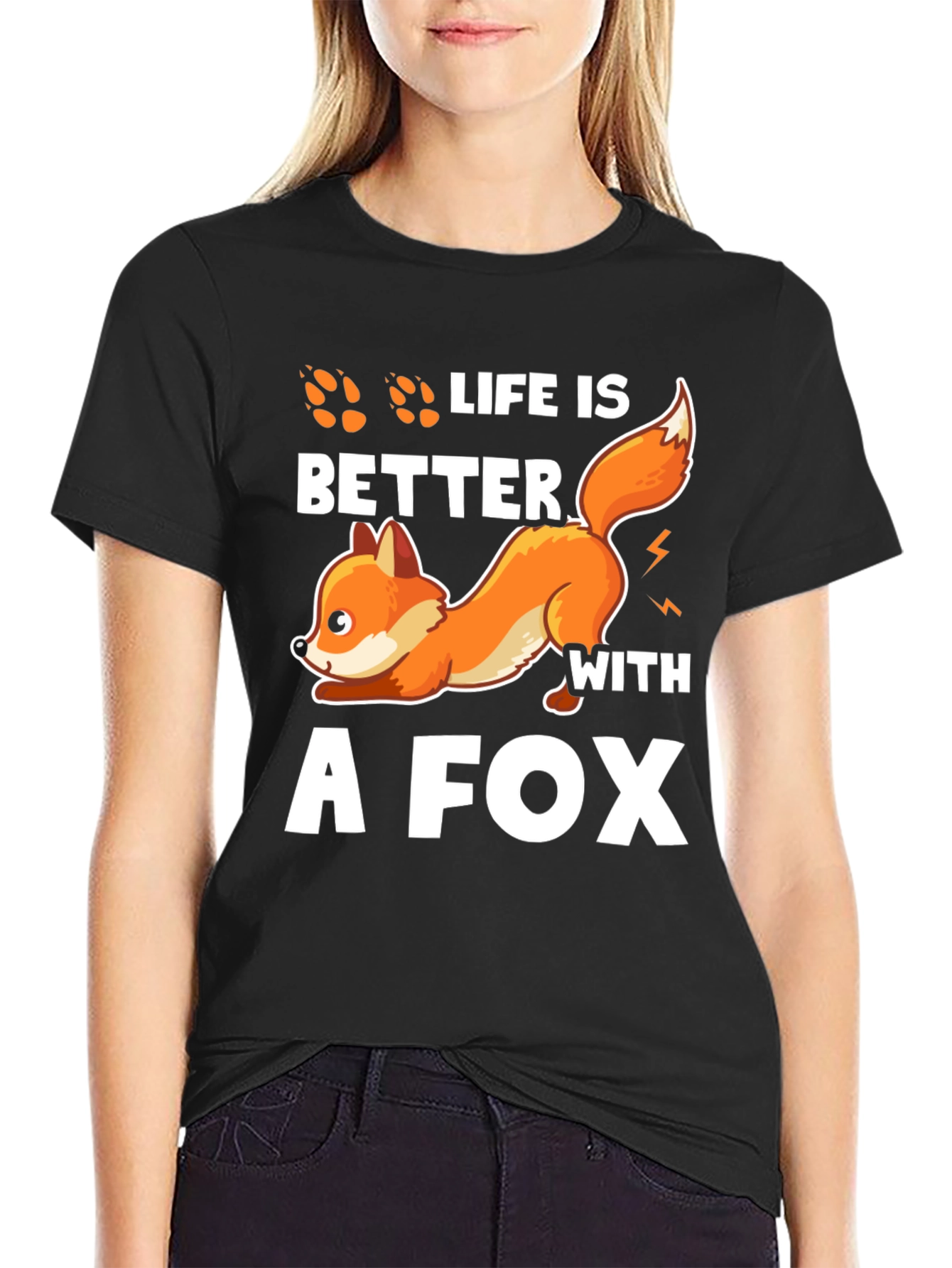 Life is Better with a Fox T-Shirt