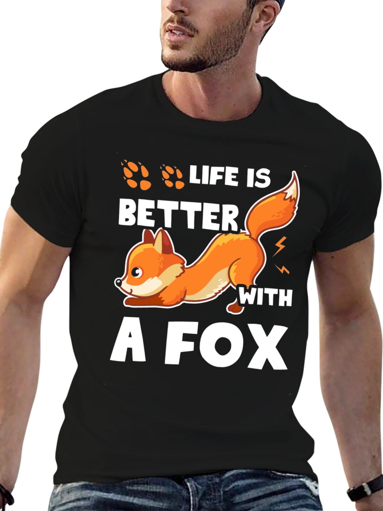 Life is Better with a Fox T-Shirt
