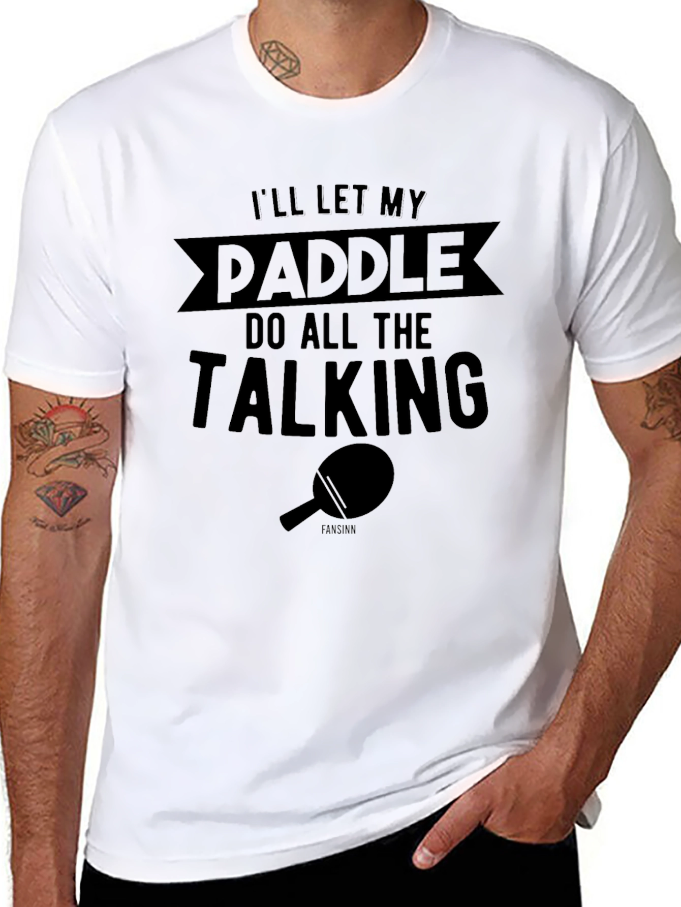 Paddle Talking Graphic Tee - Ping Pong Shirt