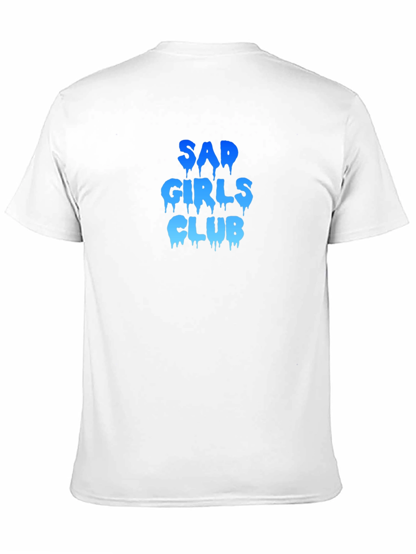 Sad Girls Club Graphic Print Black Tee