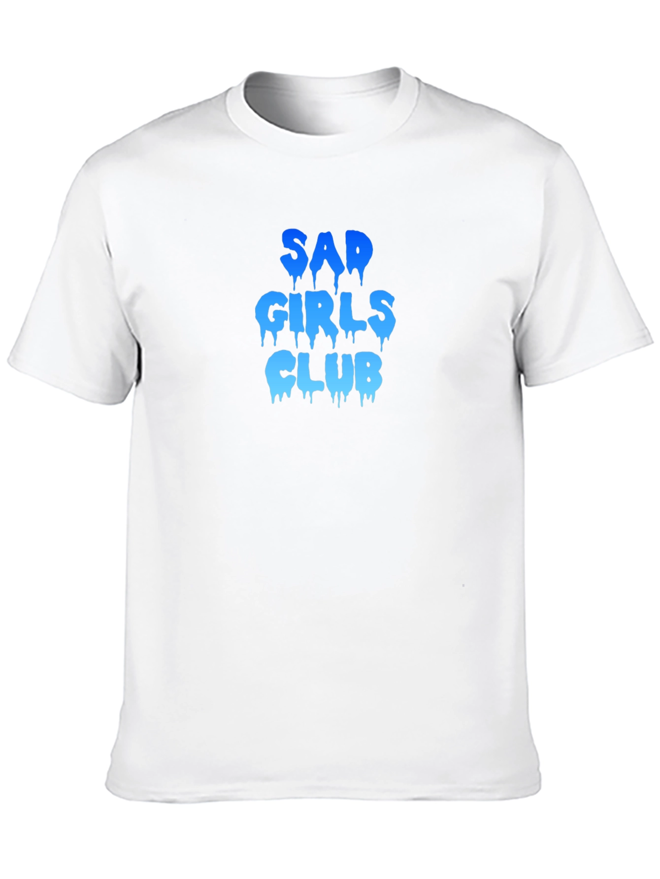 Sad Girls Club Graphic Print Black Tee