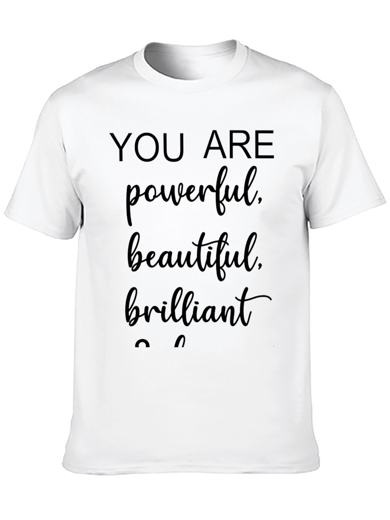Powerful Beautiful Brilliant Graphic Tee