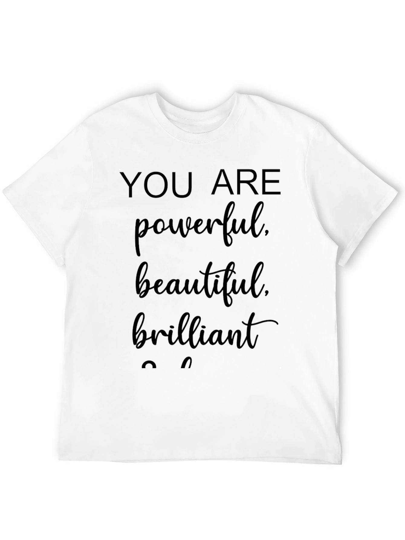 Powerful Beautiful Brilliant Graphic Tee